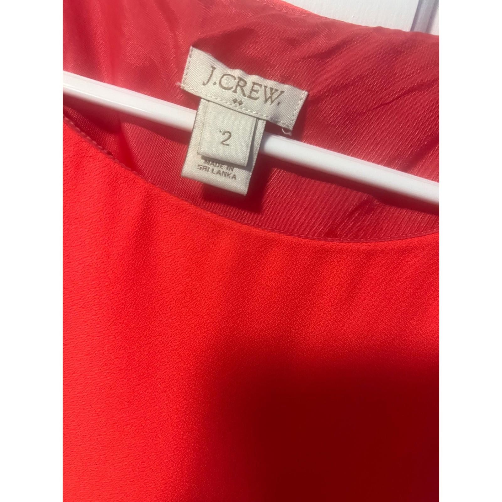 J.Crew J Crew Sleeveless Sheath Dress Lined, Fitted Waist - Size 2 Size XS / US 0-2 / IT 36-38 - 4 Thumbnail