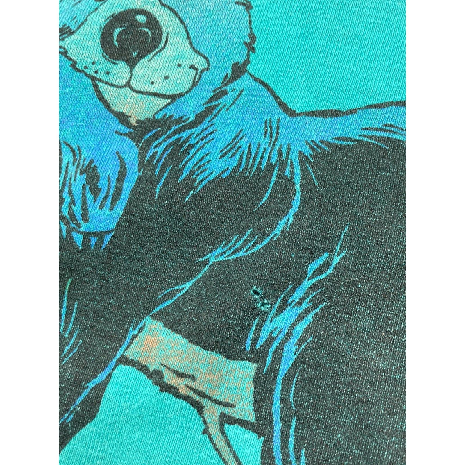 Vintage VINTAGE Yellowstone park oversized camp sleep shirt beach sleeping bear animals T-Shirt Men XL tall Blue Long Sleeve Oversized Size US XL / EU 56 / 4 - 4 Thumbnail