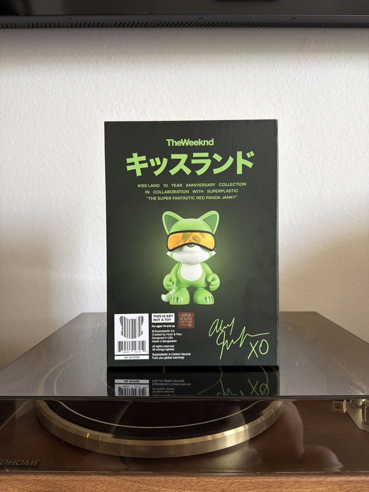 Medicom Toy × The Weeknd The Weeknd X SuperPlastic Red Panda Janky Size ONE SIZE - 6 Thumbnail