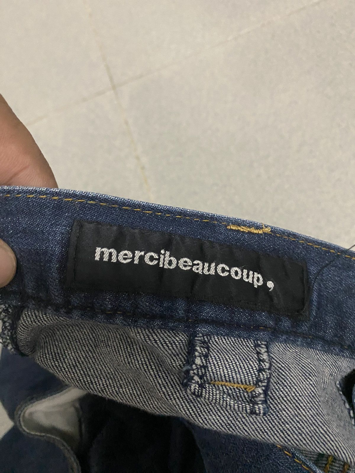 Issey Miyake × Japanese Brand × Vintage Offer‼️Vintage Mercibeaucoup Issey Miyake Denim Jeans Size US 30 / EU 46 - 5 Thumbnail