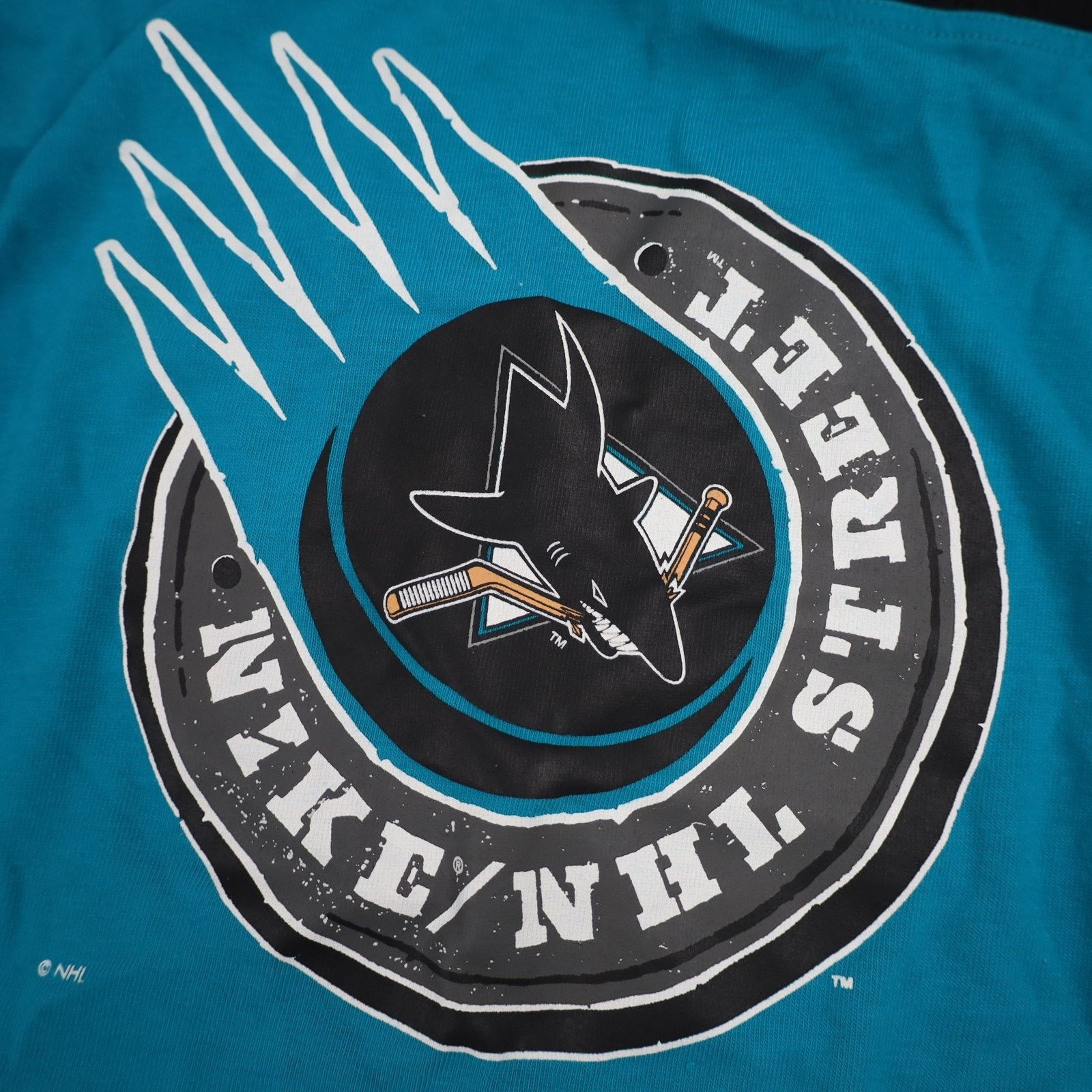 NHL × Nike × Vintage Vintage Nike San Jose Sharks Hockey Jersey Size US S / EU 44-46 / 1 - 4 Thumbnail