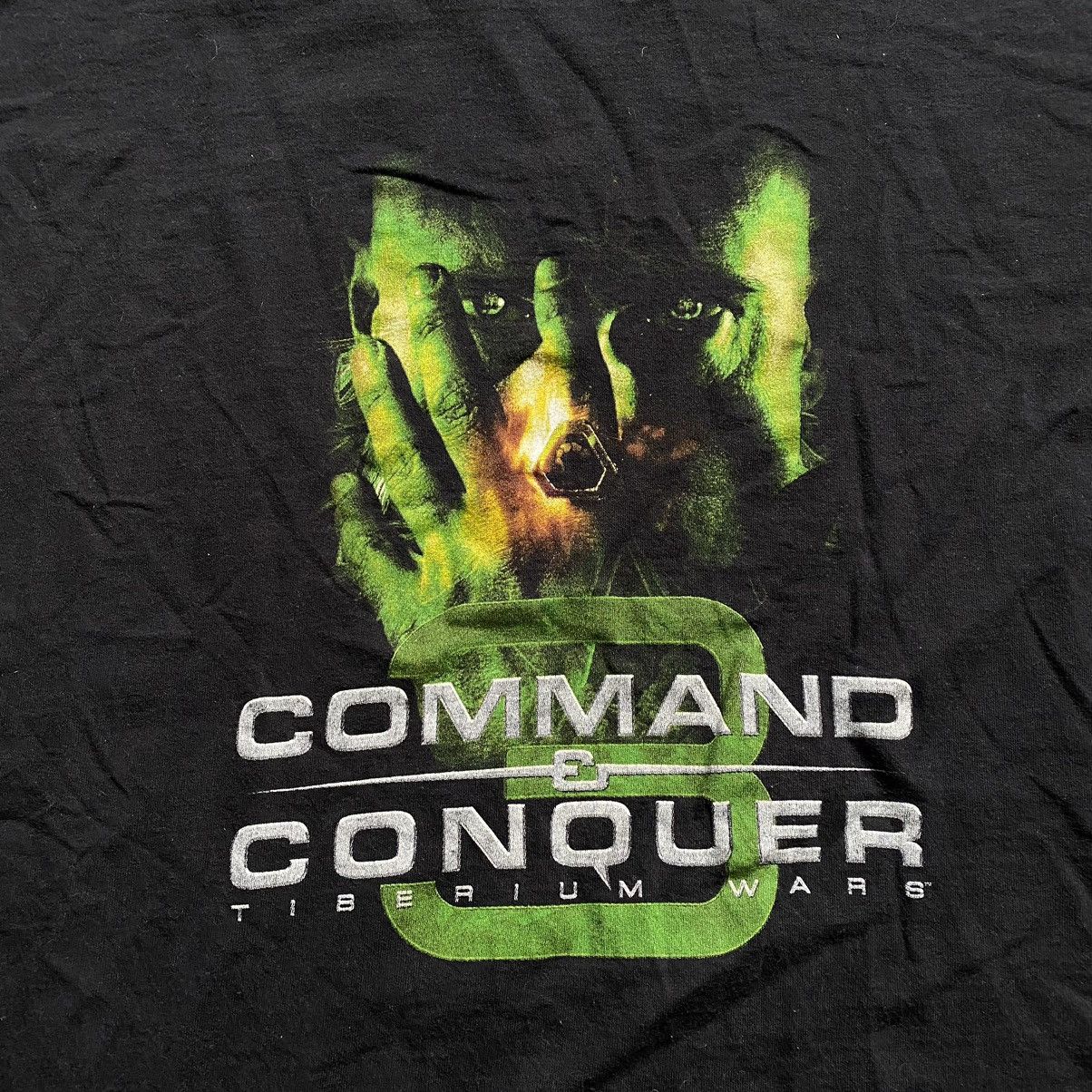 Vintage COMMAND CONQUER 3 EA GAMING WARS T SHIRT Size US XL / EU 56 / 4 - 3 Thumbnail