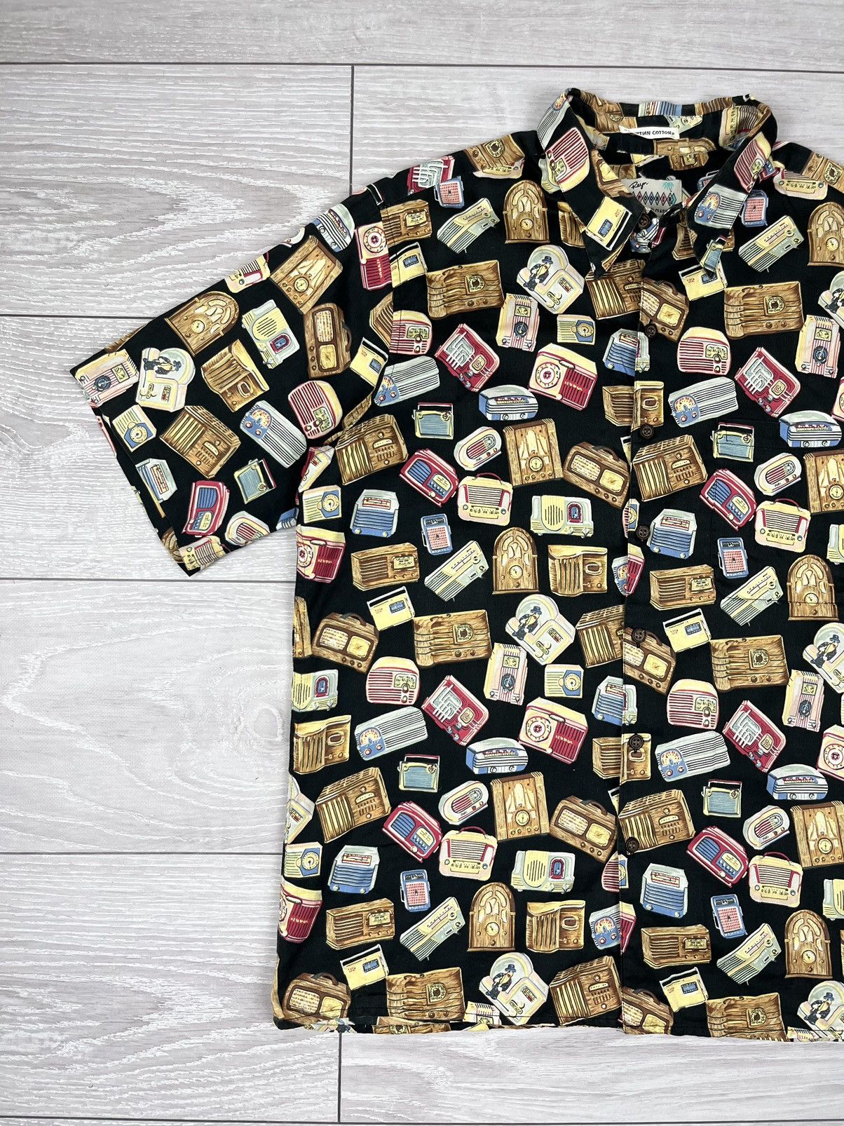Reyn Spooner Reyn Spooner Egyptian Cotton Over Print Hawaiian Shirt Size US L / EU 52-54 / 3 - 3 Thumbnail