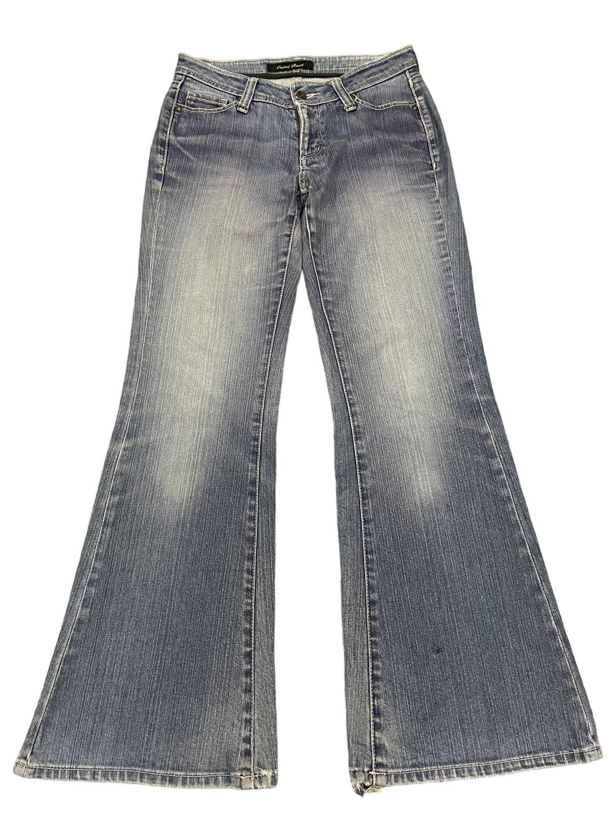 image of Hype Vintage Blue Wash Style Flare Jeans, Men's (Size 30)
