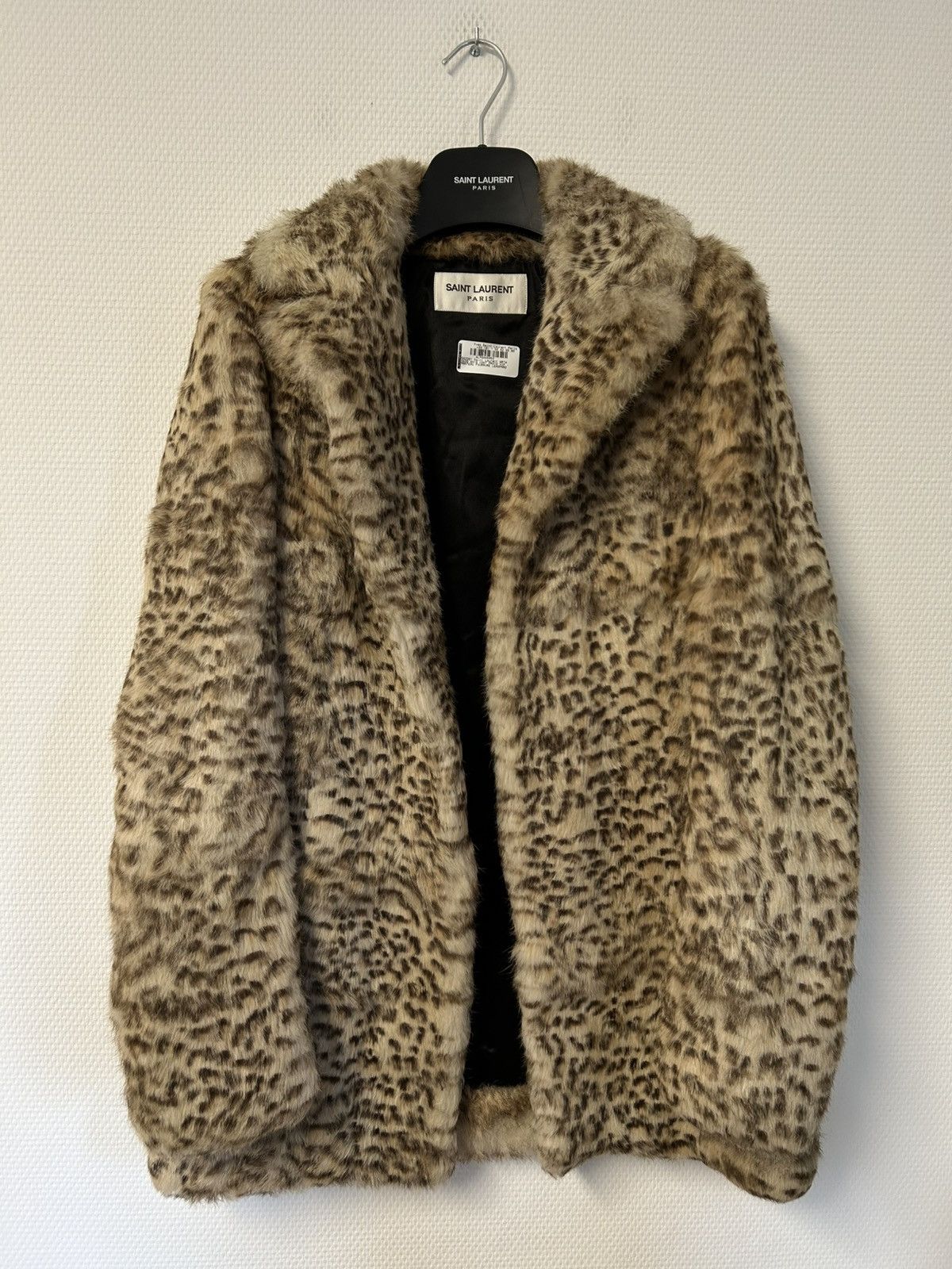 Saint Laurent Paris SS2020 1/1 sample leopard fur coat Size US M / EU 48-50 / 2 - 3 Thumbnail