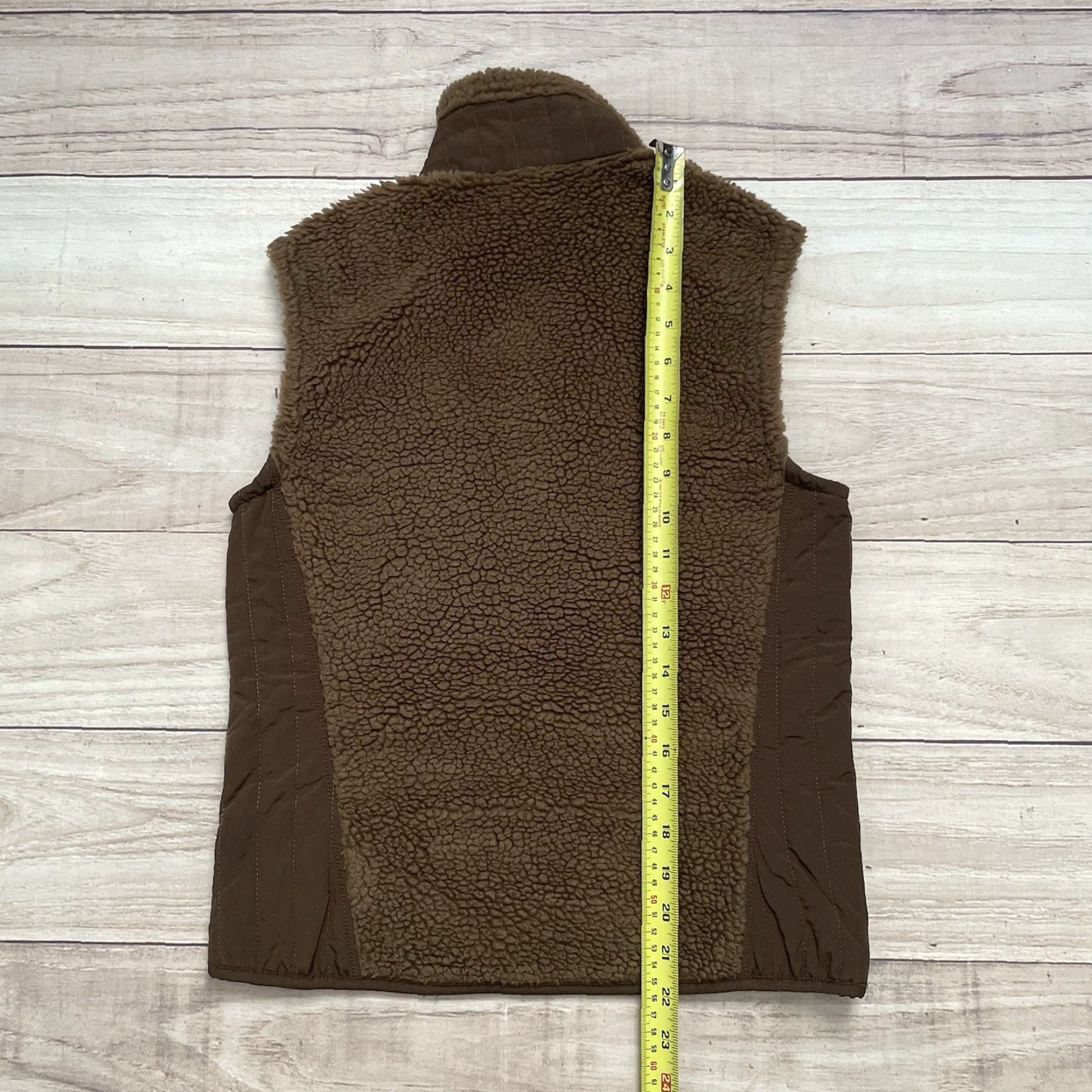 Patagonia Patagonia Vest Womens Retro-X Fleece Mid-Length Zip Pockets Brown Small, 23080, Regular Fit, Fall Winter Spring, Mexico, Vintage No Size S / US 4 / IT 40 - 8 Thumbnail