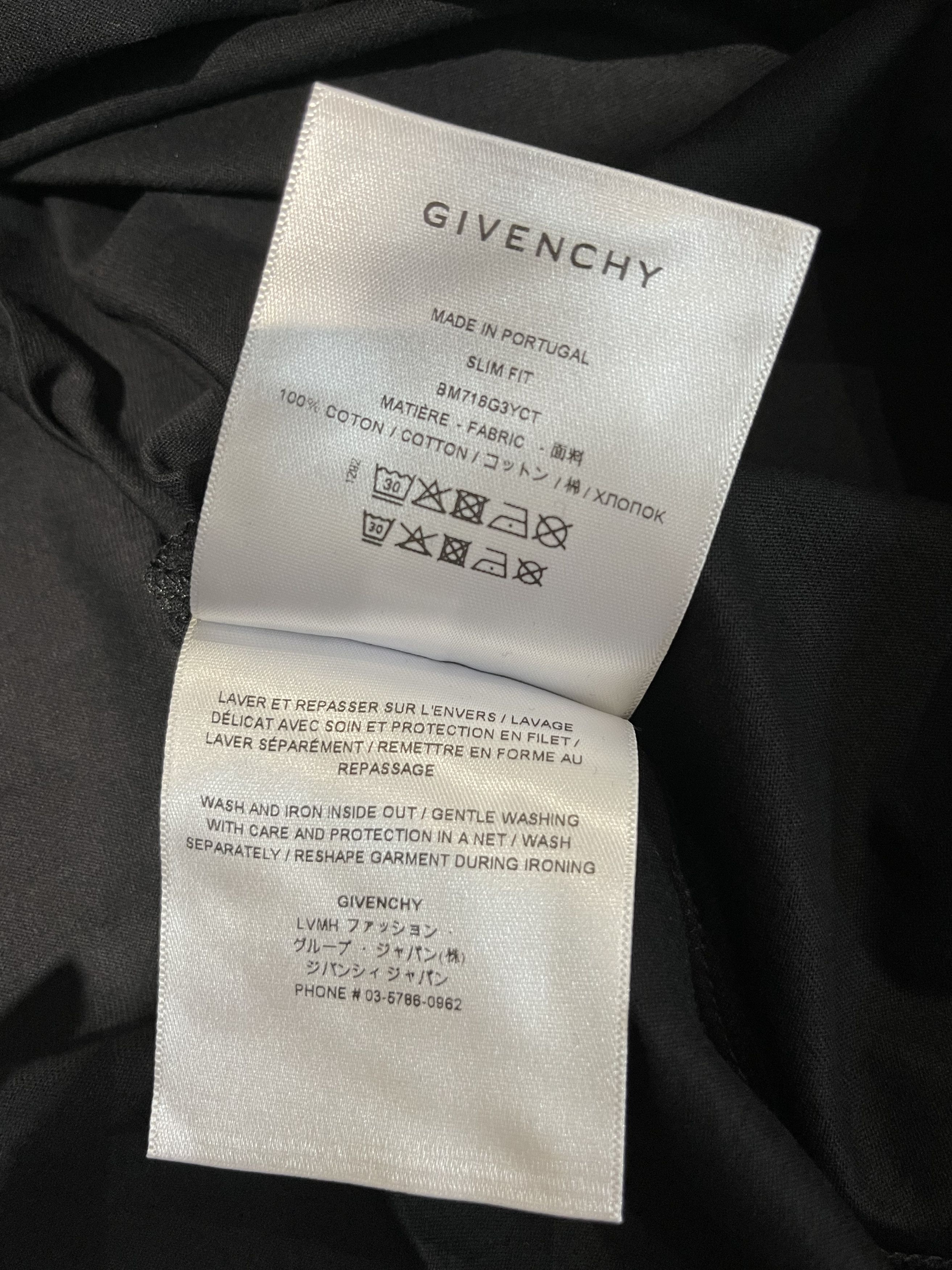 Givenchy Givenchy 4G Multicolour T Shirt Black Blue Size US M / EU 48-50 / 2 - 7 Thumbnail