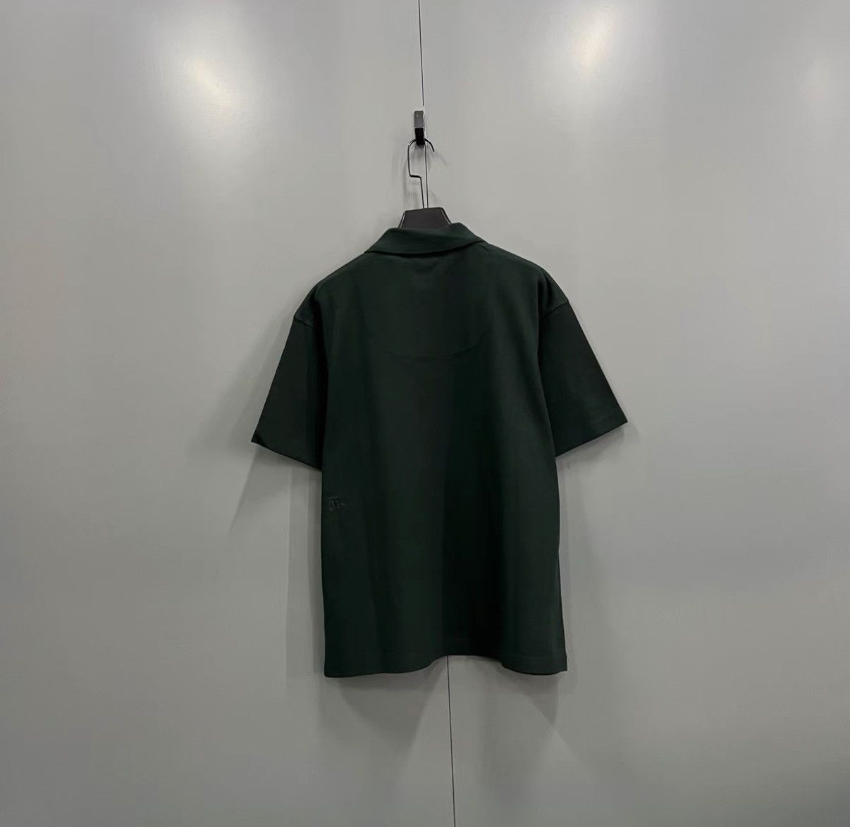 Burberry Burberry Dark Green Back Embroidered Polo Shirt J41 Size US XL / EU 56 / 4 - 2 Thumbnail