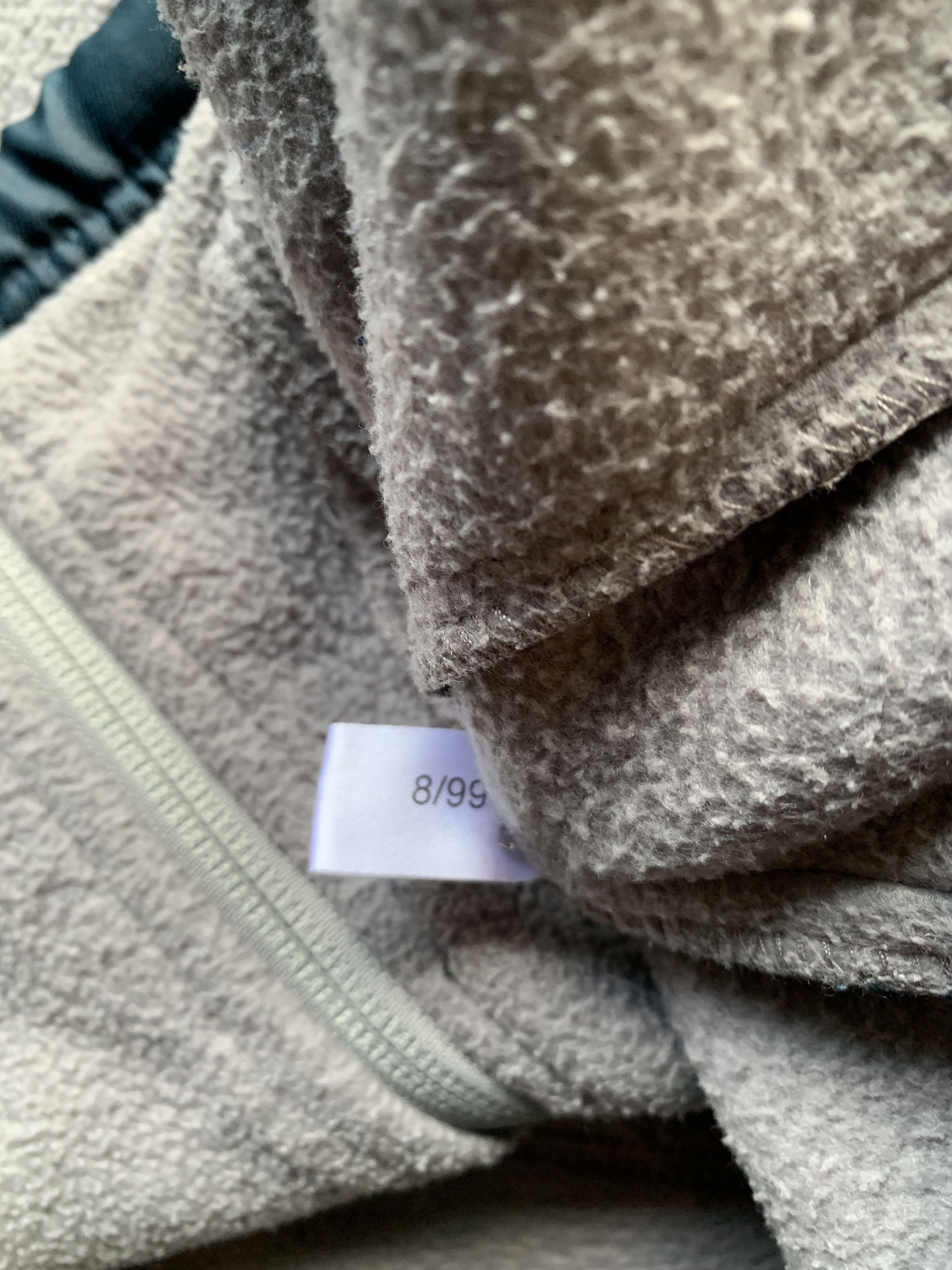 Adidas × Vintage Vintage 1999 Gray Adidas Full Zip Fleece Jacket Size US XL / EU 56 / 4 - 6 Thumbnail