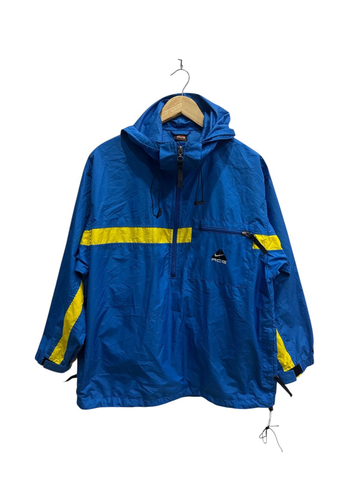 Nike ACG Vintage 90’s Nike ACG Windbreaker Pull Over Half Zipper Size US M / EU 48-50 / 2 - 1 Thumbnail