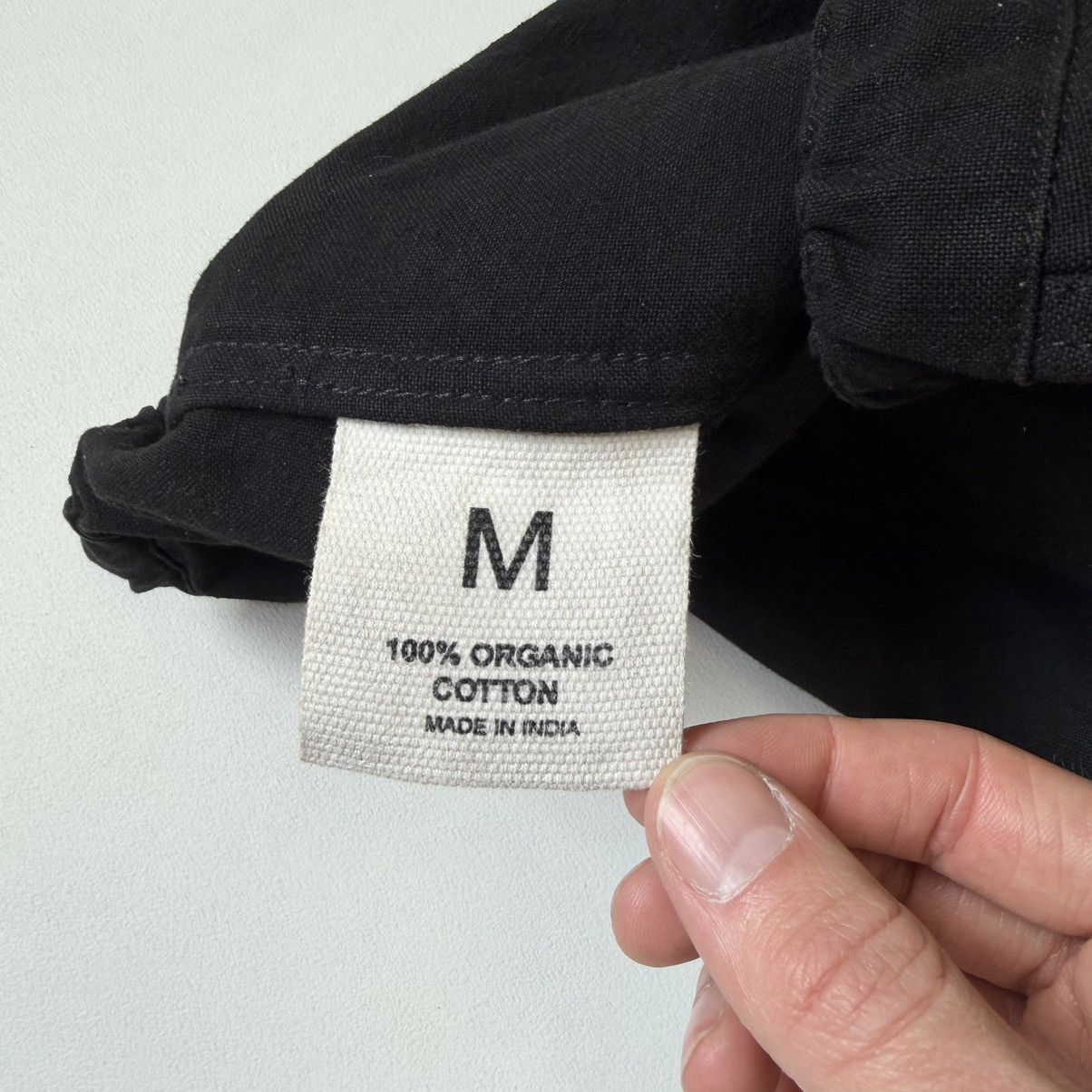Story Mfg. Black Wide Leg ‘Paco’ Cargo Pants Size US 32 / EU 48 - 6 Thumbnail