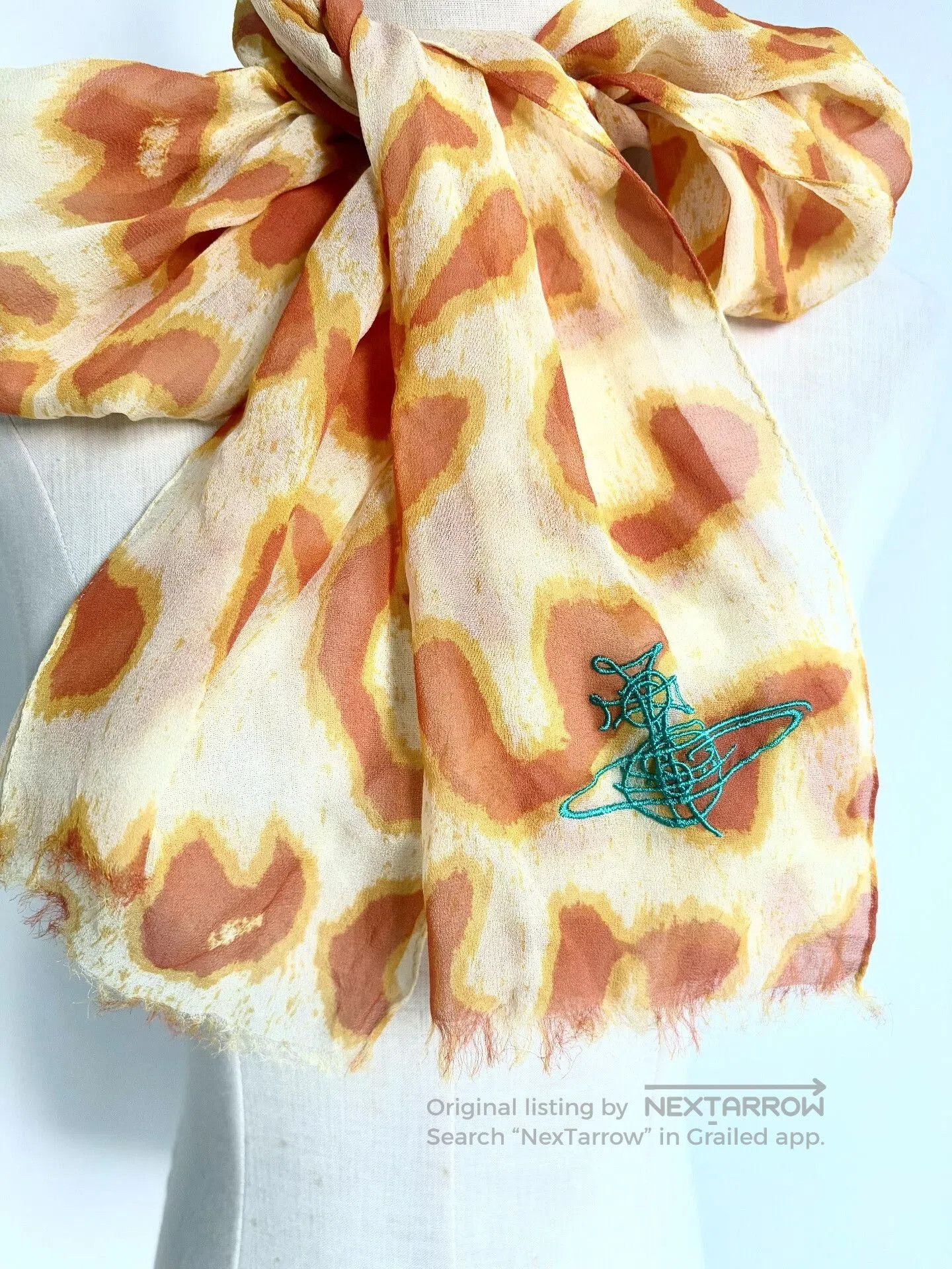 Vivienne Westwood vivienne westwood leopard print silk scarf. Size ONE SIZE - 2 Thumbnail