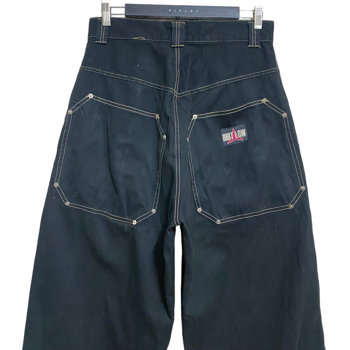 Japanese Brand DIRT LOW Denim Baggy Jeans Size US 32 / EU 48 - 9 Thumbnail