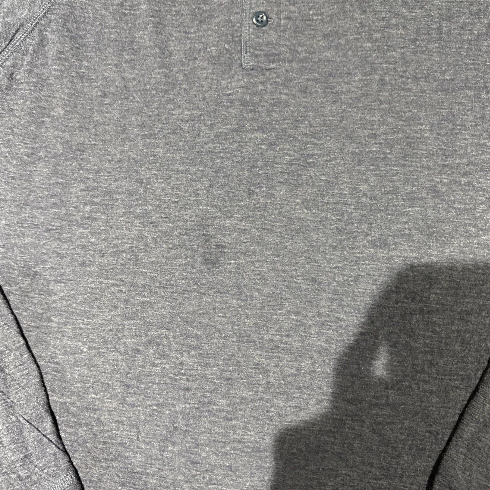 Faherty Faherty Shirt Mens Large Henley Long Sleeve Casual Cloud Soft Lightweight Gray Size US L / EU 52-54 / 3 - 3 Thumbnail