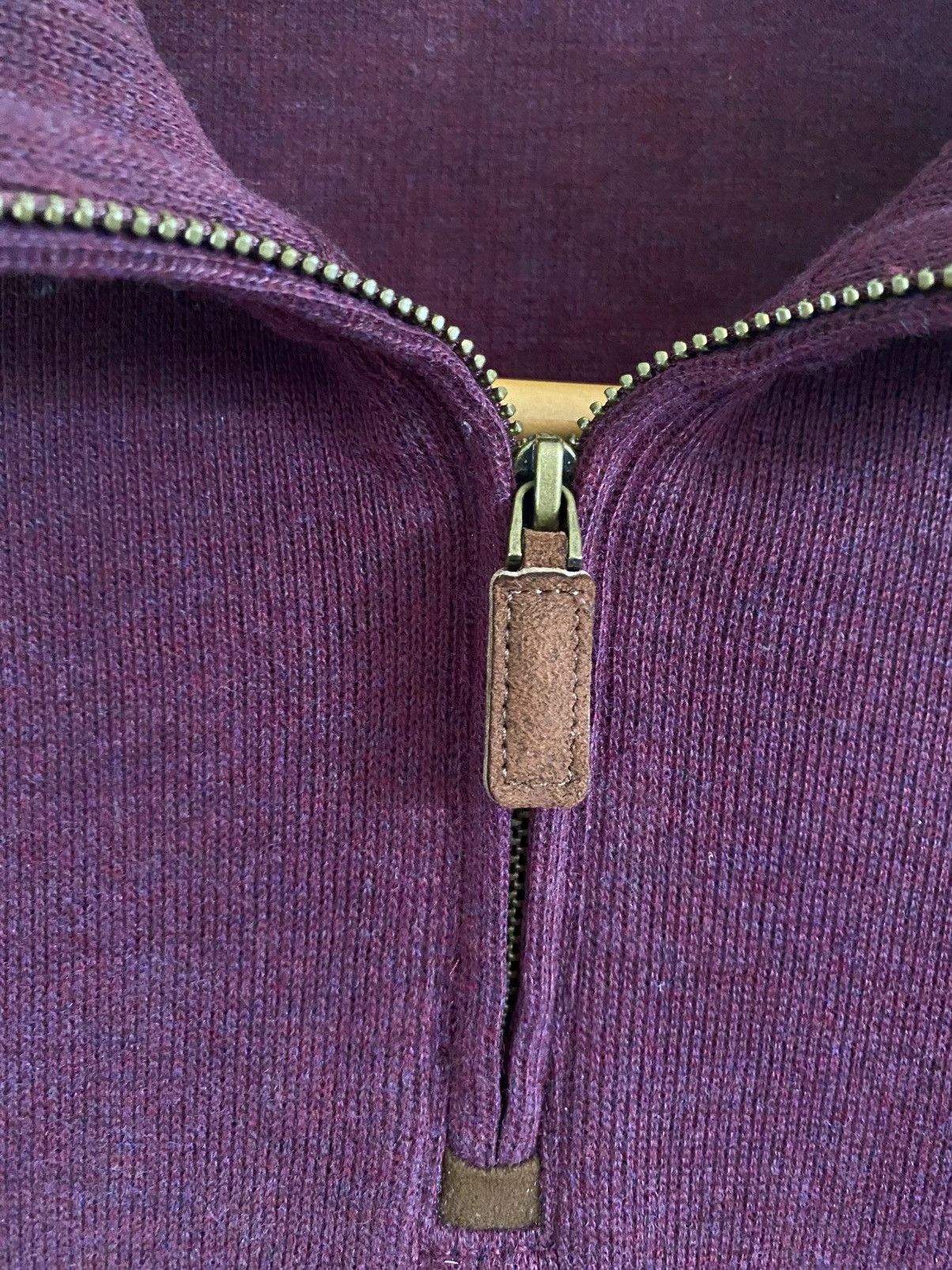 Polo Ralph Lauren Polo Ralph Lauren Quarter-Zip Sweatshirt — Wine Size US M / EU 48-50 / 2 - 5 Thumbnail