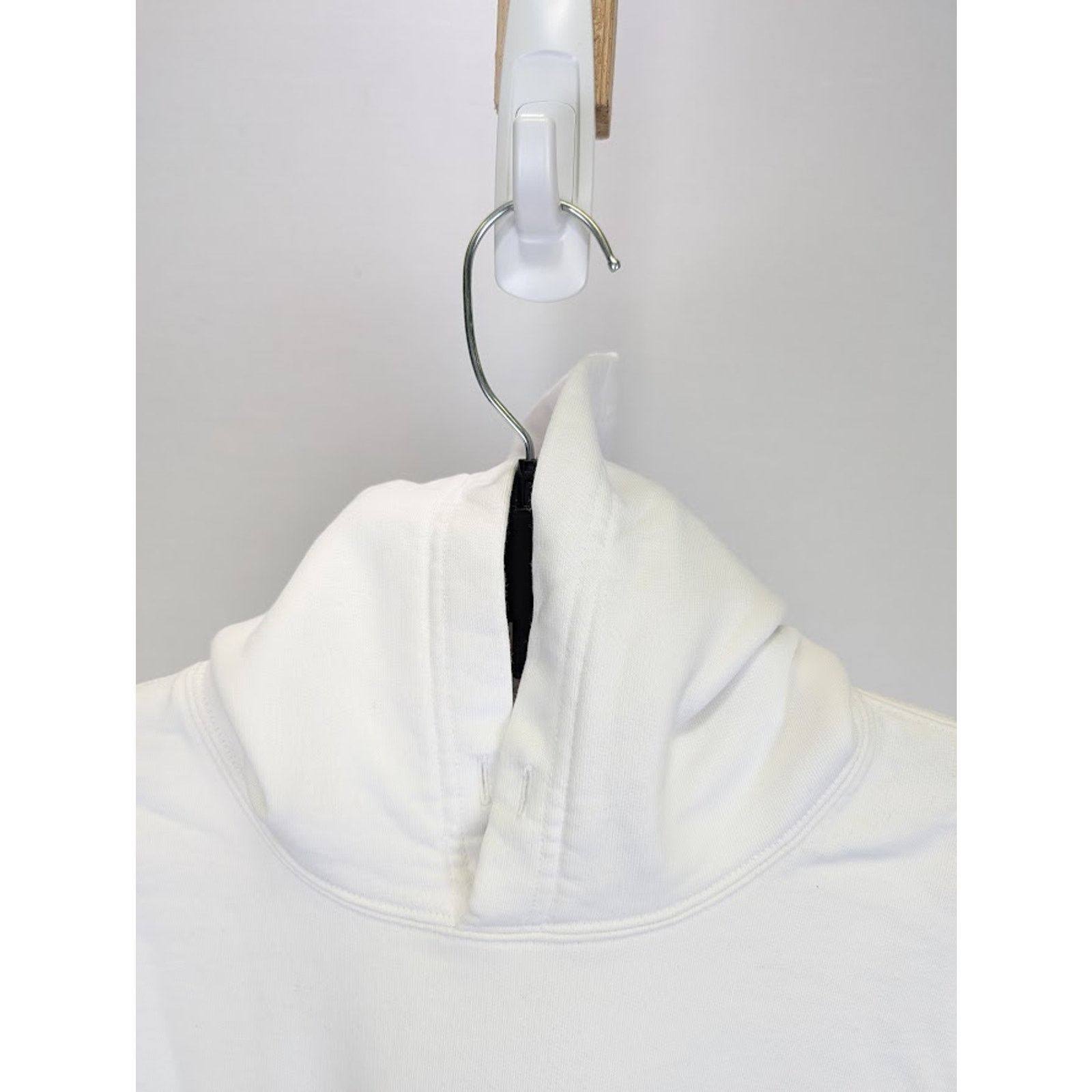 Balenciaga o1rshd1 Q:2 / Paris Balenciaga Logo Hoodie in White Size Size US S / EU 44-46 / 1 - 4 Thumbnail