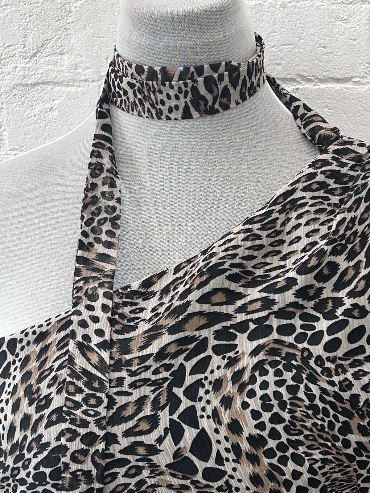 Other Leopard print halter scarf top 🐆 Size S / US 4 / IT 40 - 3 Thumbnail