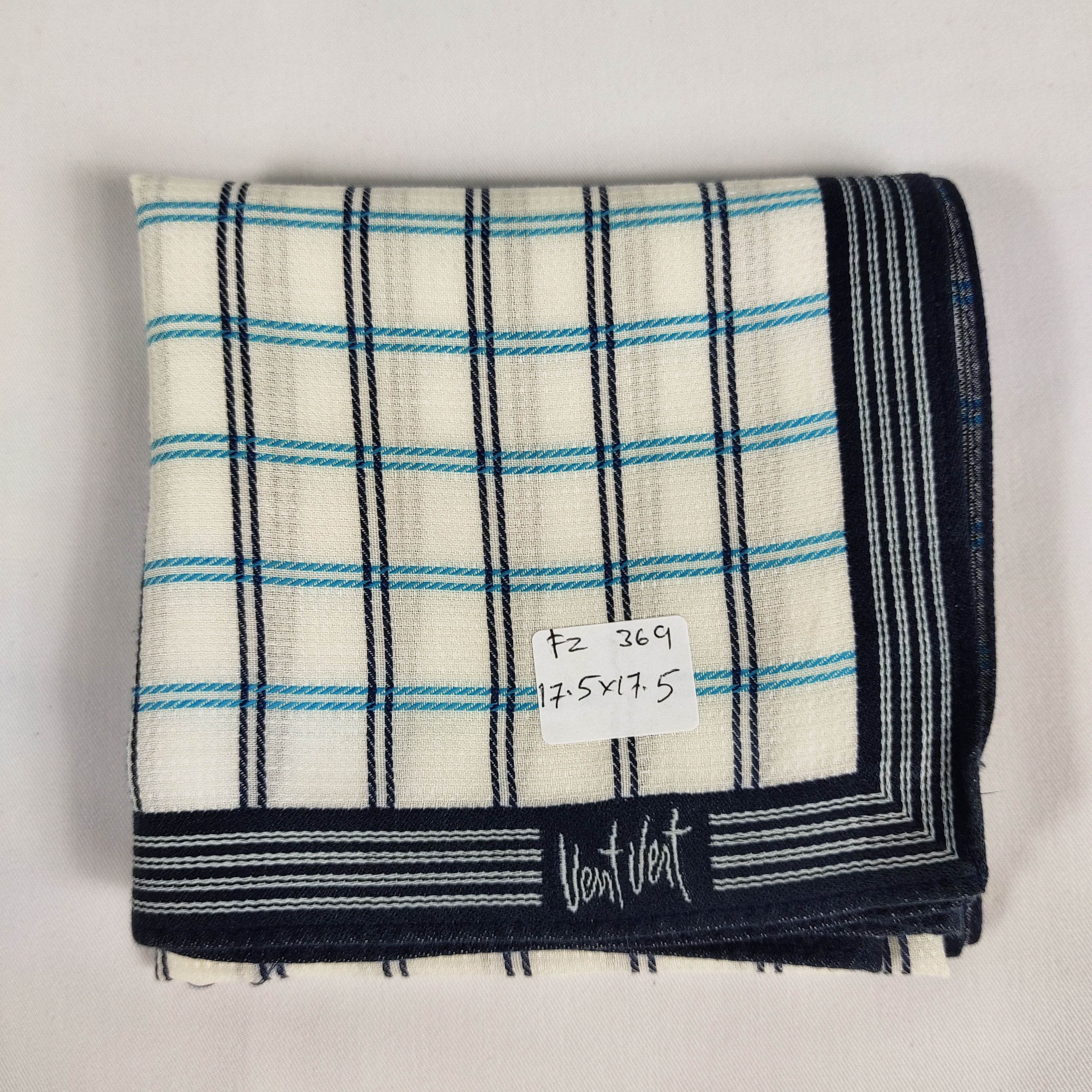 Vintage Vent Vent Handkerchief / Neckerchief / Bandana FZ369 Size ONE SIZE - 2 Thumbnail