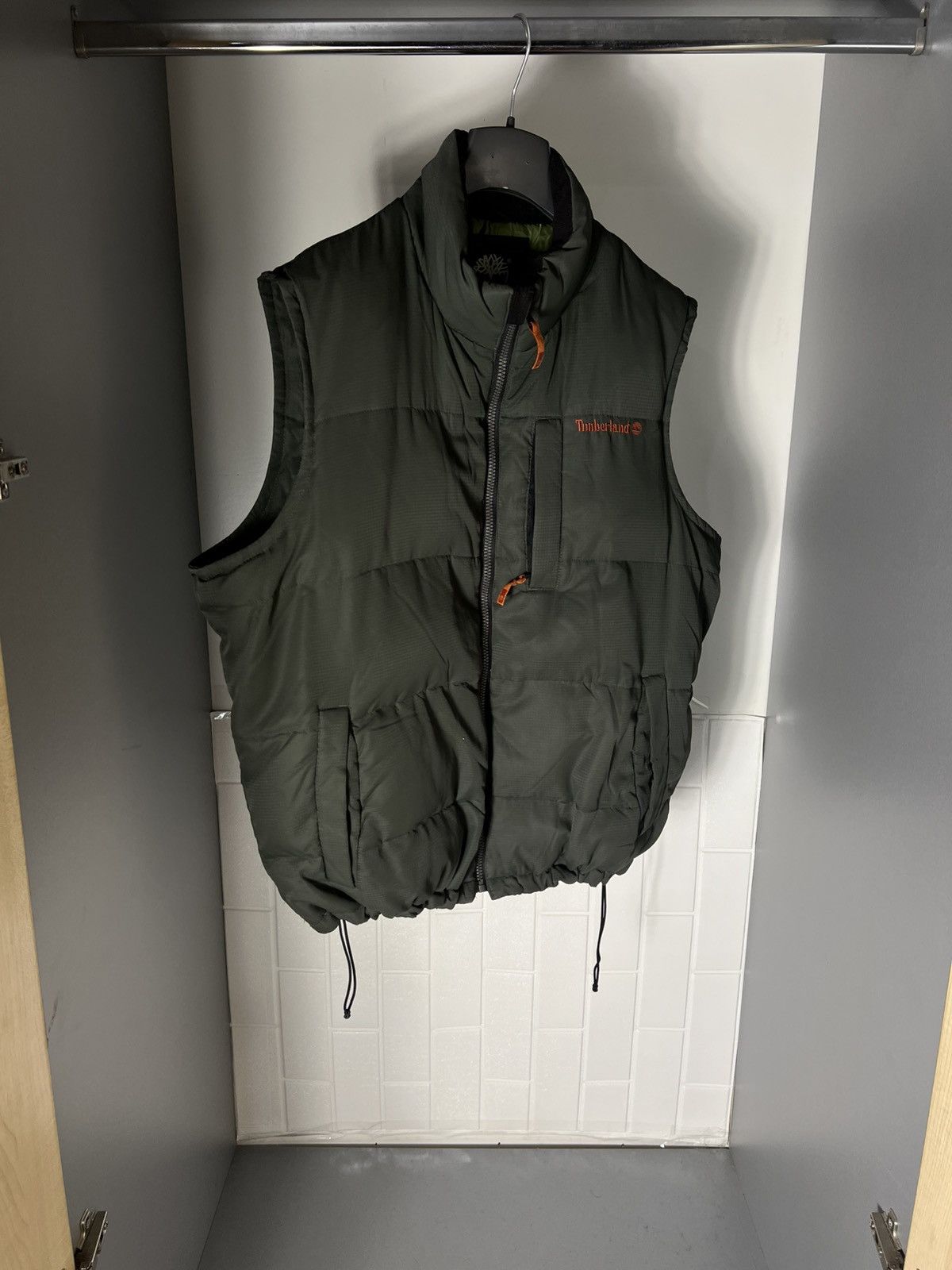 Timberland × Vintage VERY RARE TIMBERLAND PUFFER DOWN VESTS JACKET RETRO Y2K 90s Size US XL / EU 56 / 4 - 3 Thumbnail