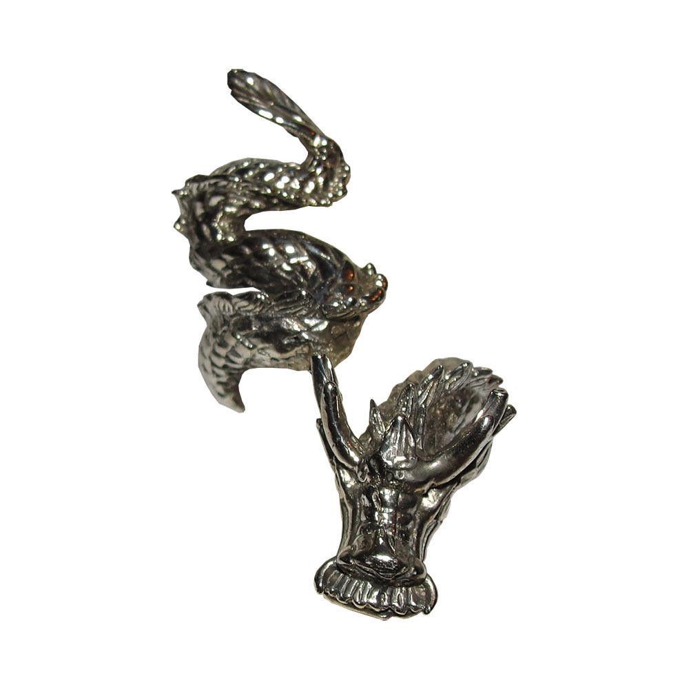 Designer Chinese Dragon Cocktail Ring Unisex Size ONE SIZE - 2 Thumbnail