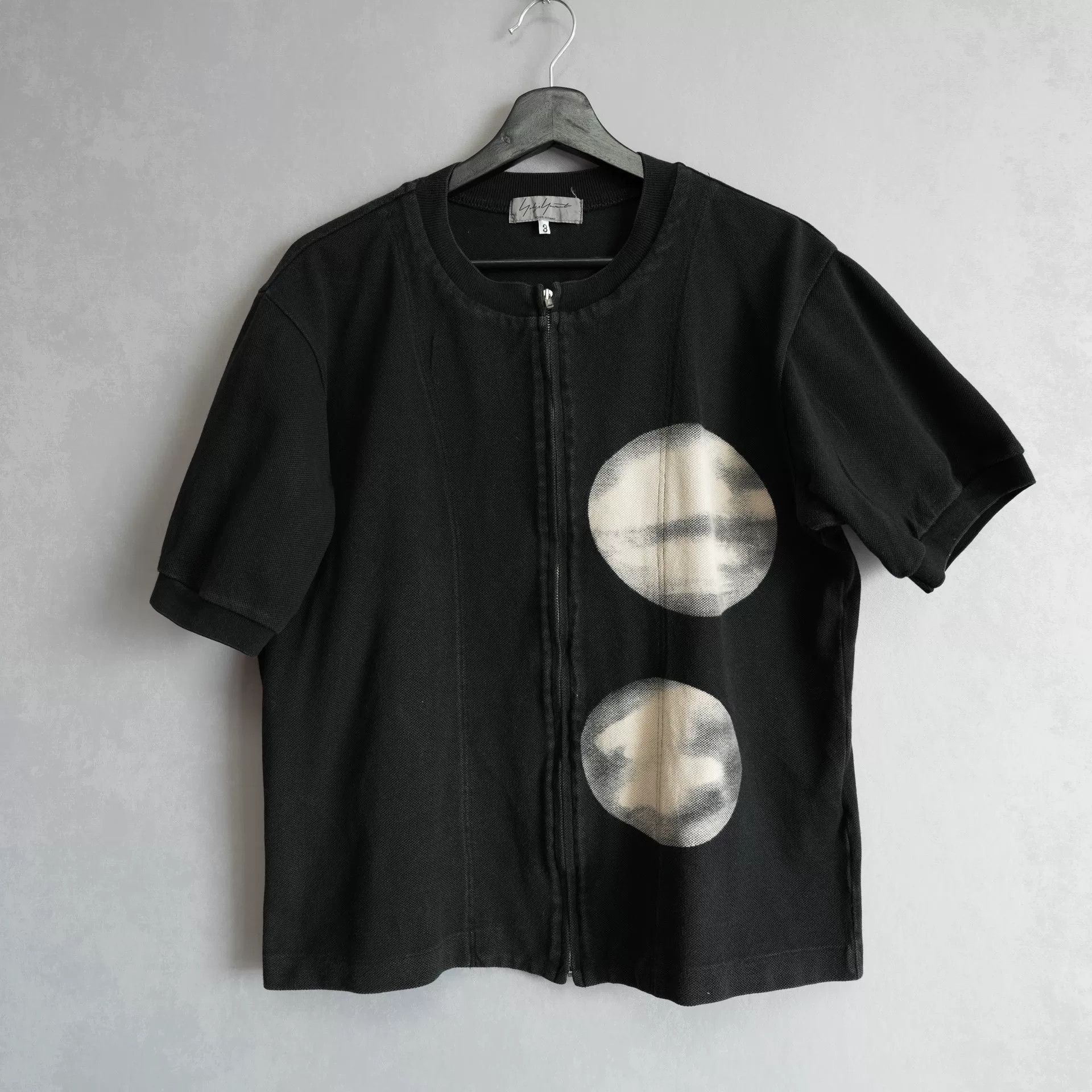 Yohji Yamamoto Yohji Yamamoto 06SS Moon Zip Short Sleeve Size US L / EU 52-54 / 3 - 1 Thumbnail