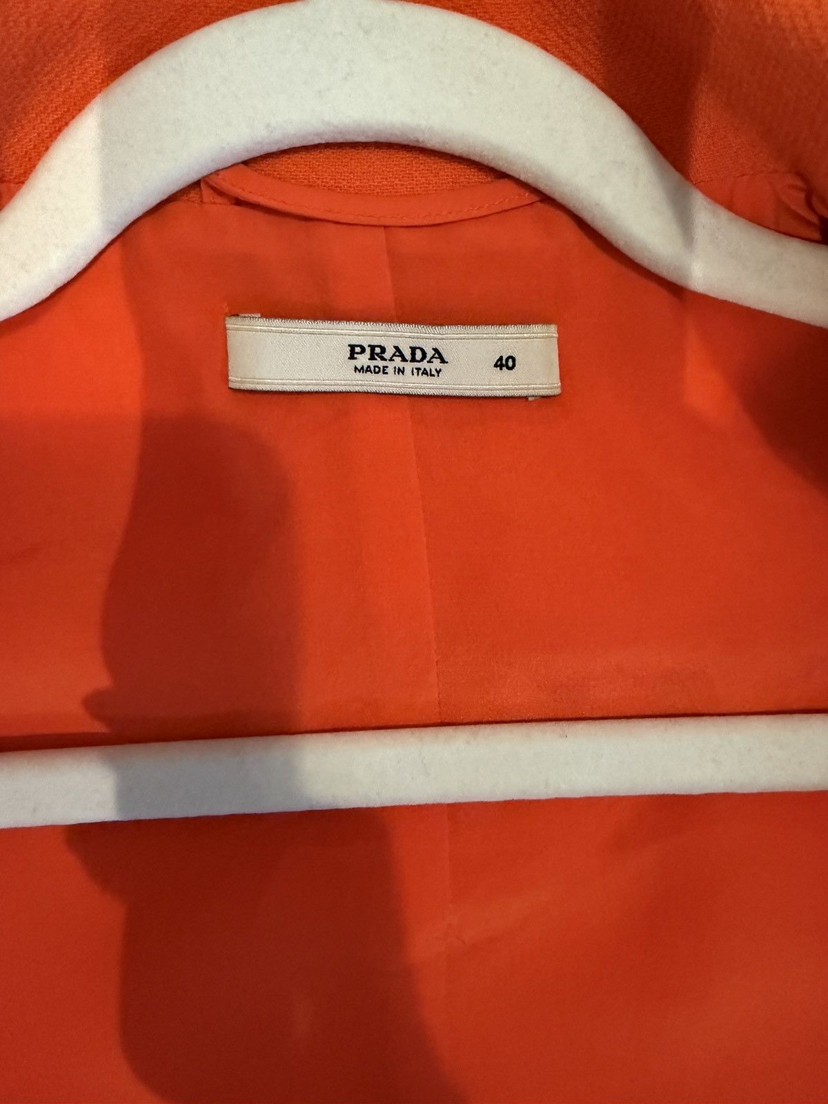 Prada Prada FW 2001 Orange Runway Top Size S / US 4 / IT 40 - 5 Thumbnail