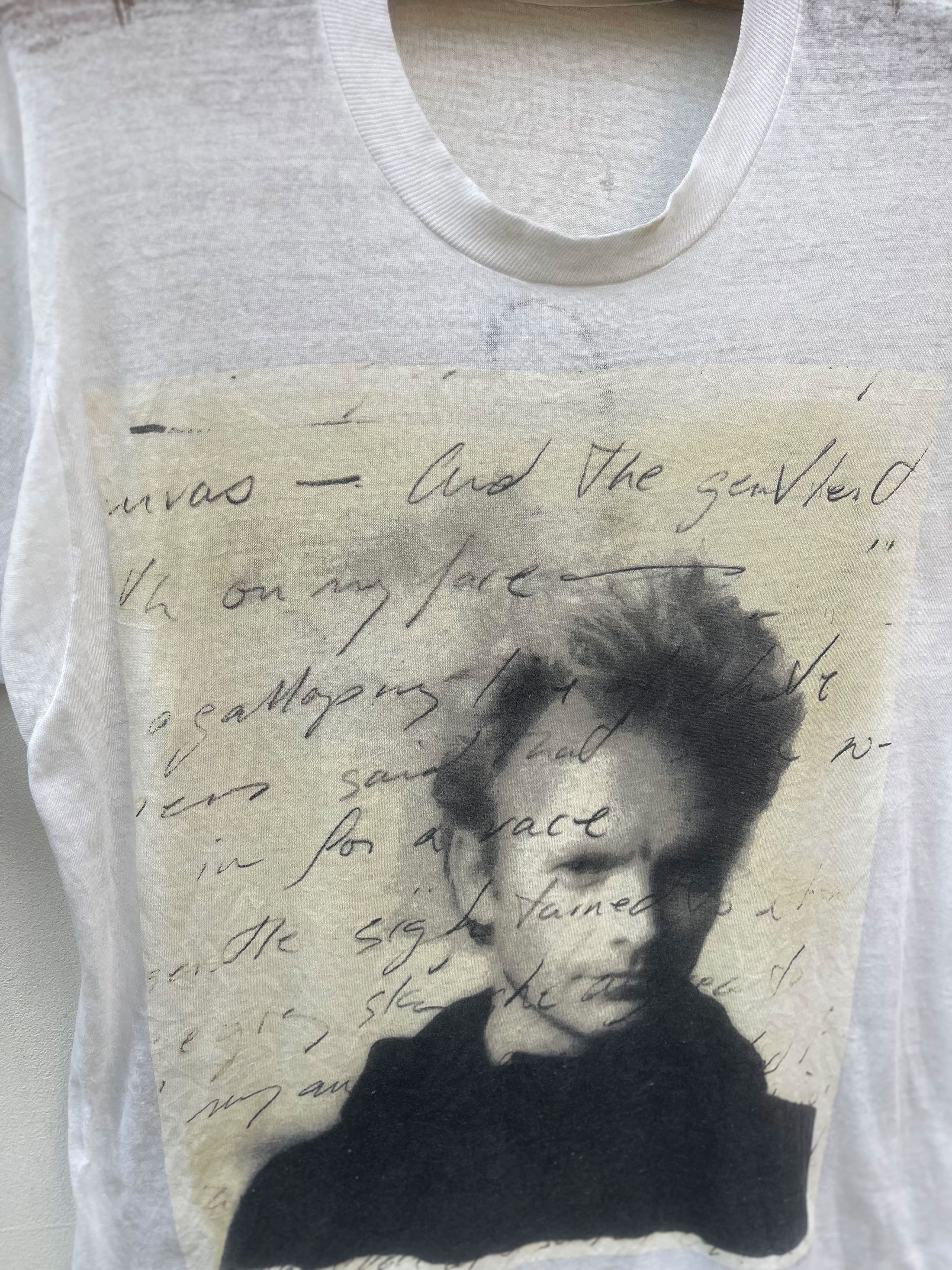 Band Tees Vintage Sting 90s Paper Thin Distressed Burn Out Size US L / EU 52-54 / 3 - 4 Thumbnail