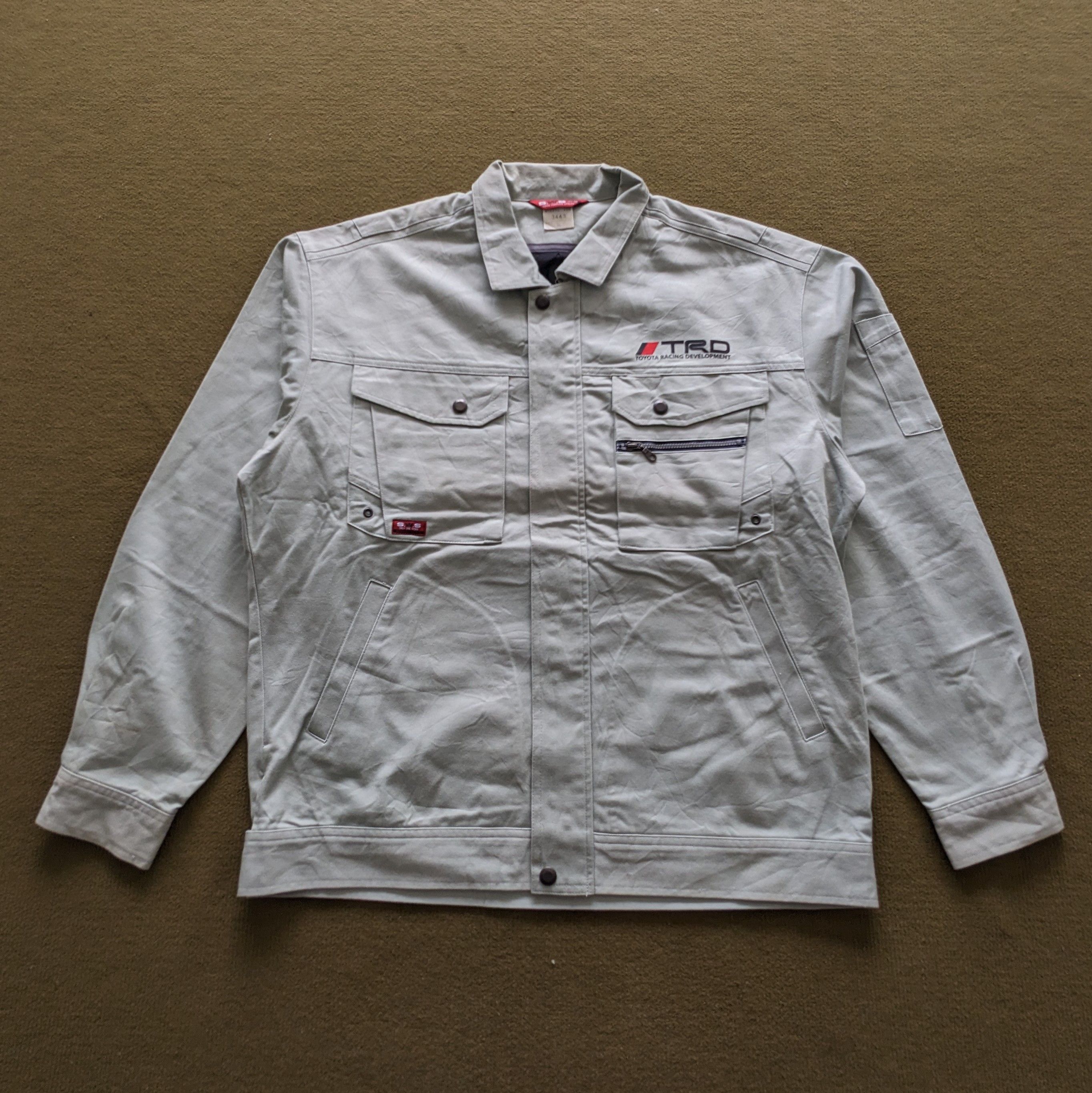 Japanese Brand Vintage TRD TOYOTA Racing Uniform Jacket Size US XXL / EU 58 / 5 - 2 Thumbnail