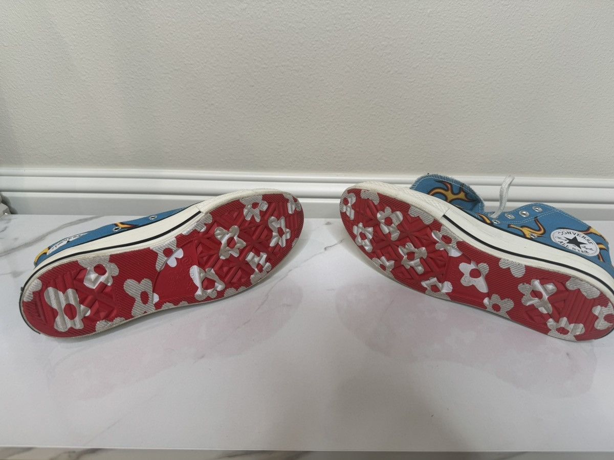 Converse × Golf le Fleur *Rare* Golf Wang Flame Chucks Size US 8.5 / EU 41-42 - 6 Thumbnail