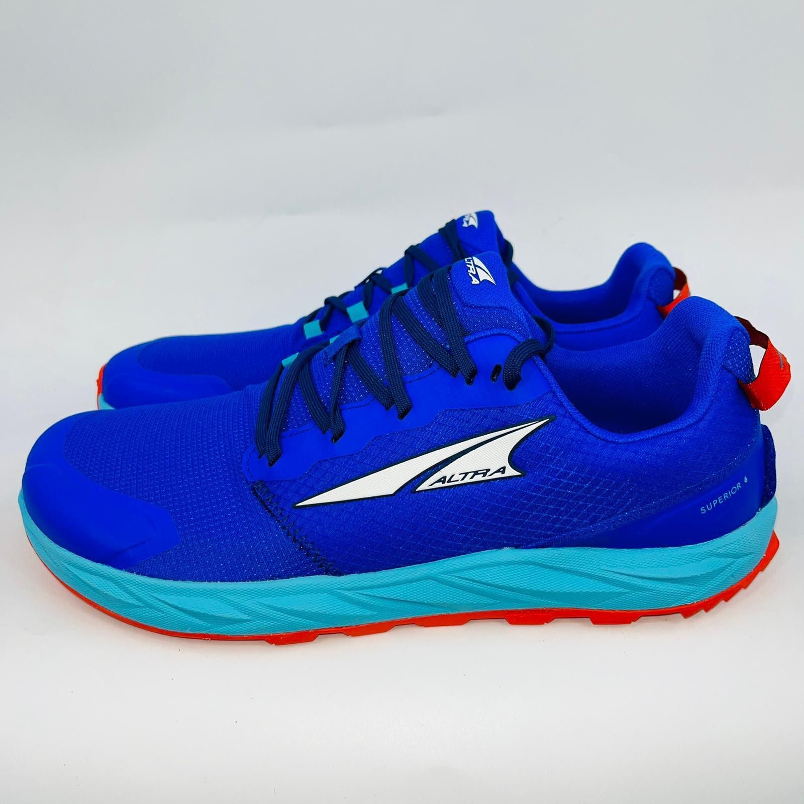Altra ALTRA SUPERIOR 6 MENS BLUE/ORANGE ATHLETIC TRAINING SNEAKERS Size US 10.5 / EU 43-44 - 4 Thumbnail