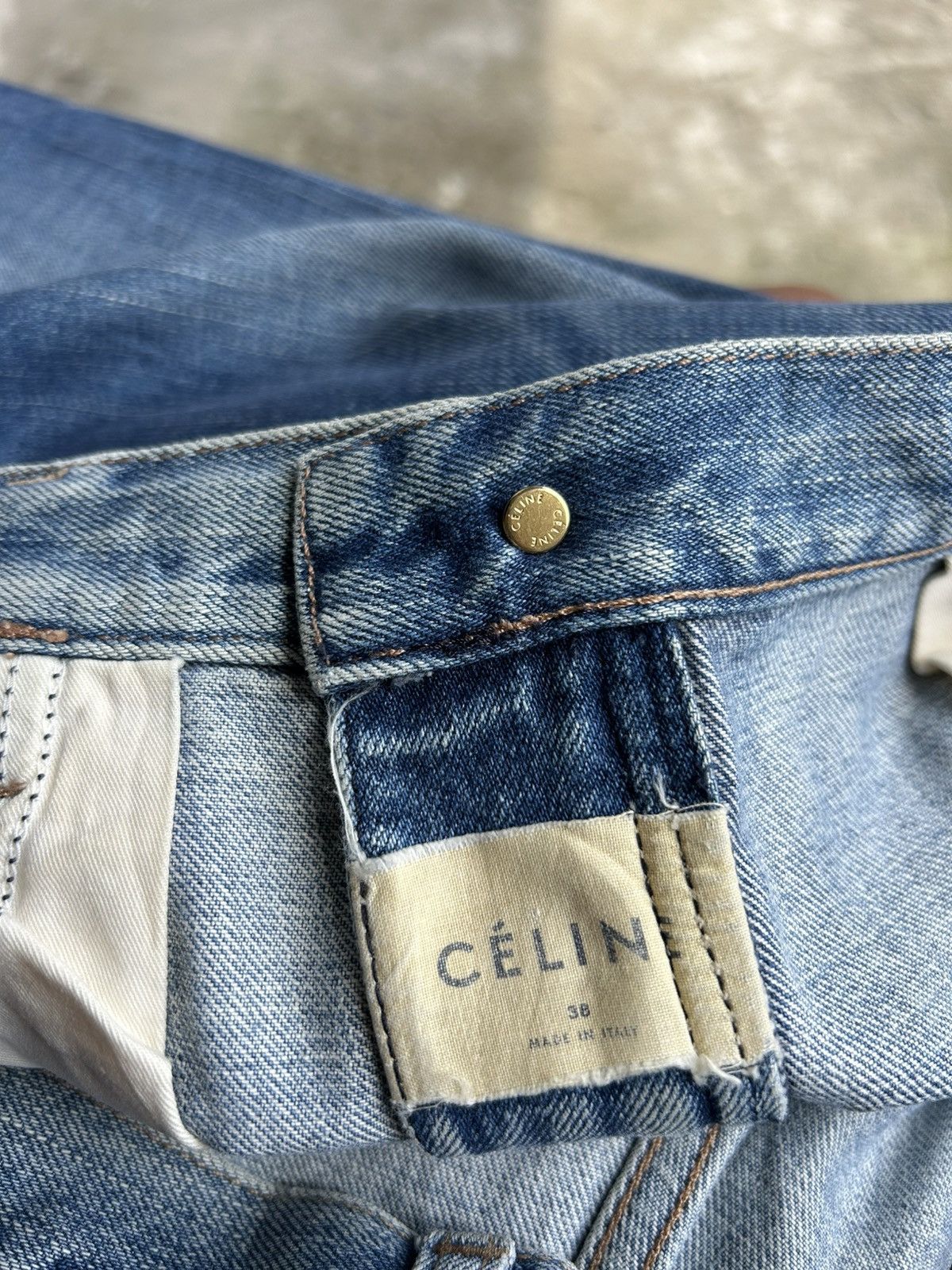 Celine CELINE Jeans Size 33" - 19 Thumbnail