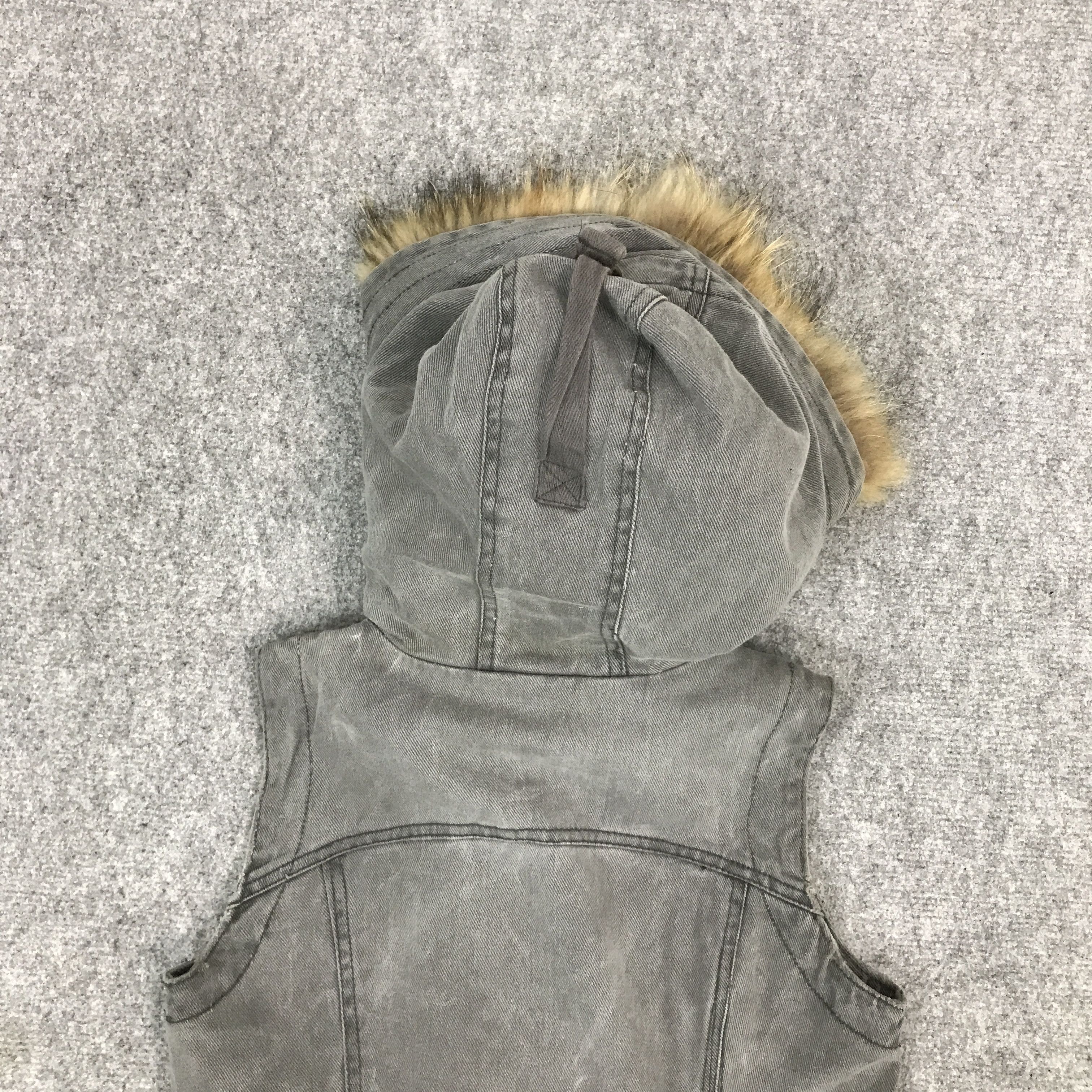 If Six Was Nine × Japanese Brand × Le Grande Bleu (L.G.B.) SARDNYX JAPAN FUR HOODIES VEST STYLE JACKET Size US S / EU 44-46 / 1 - 4 Thumbnail