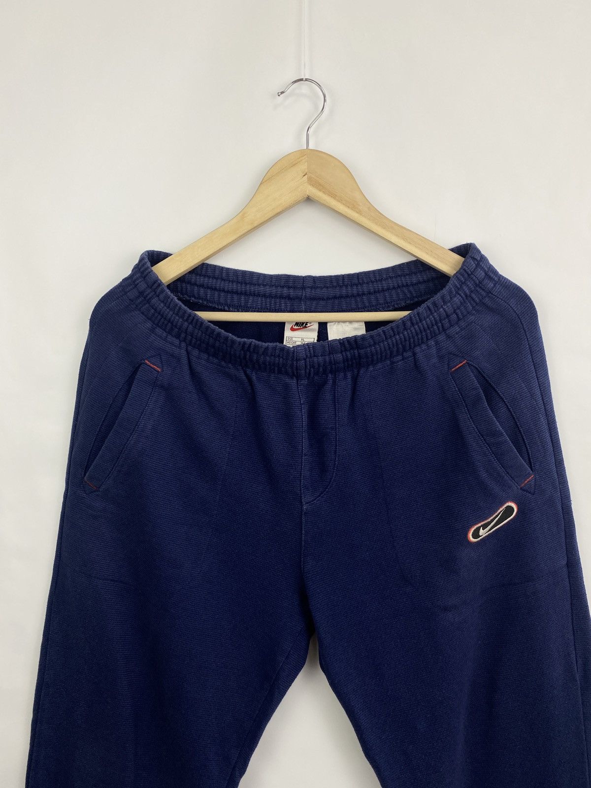 Nike 🇺🇸 Vintage 90s Nike Y2K Track Pants Retro Rare Hype Size US 32 / EU 48 - 3 Thumbnail