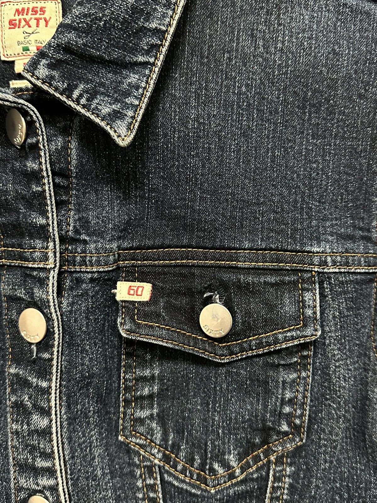 Miss Sixty Miss Sixty Women’s Denim Jacket Blue Size S Made in Italy Size S / US 4 / IT 40 - 6 Thumbnail