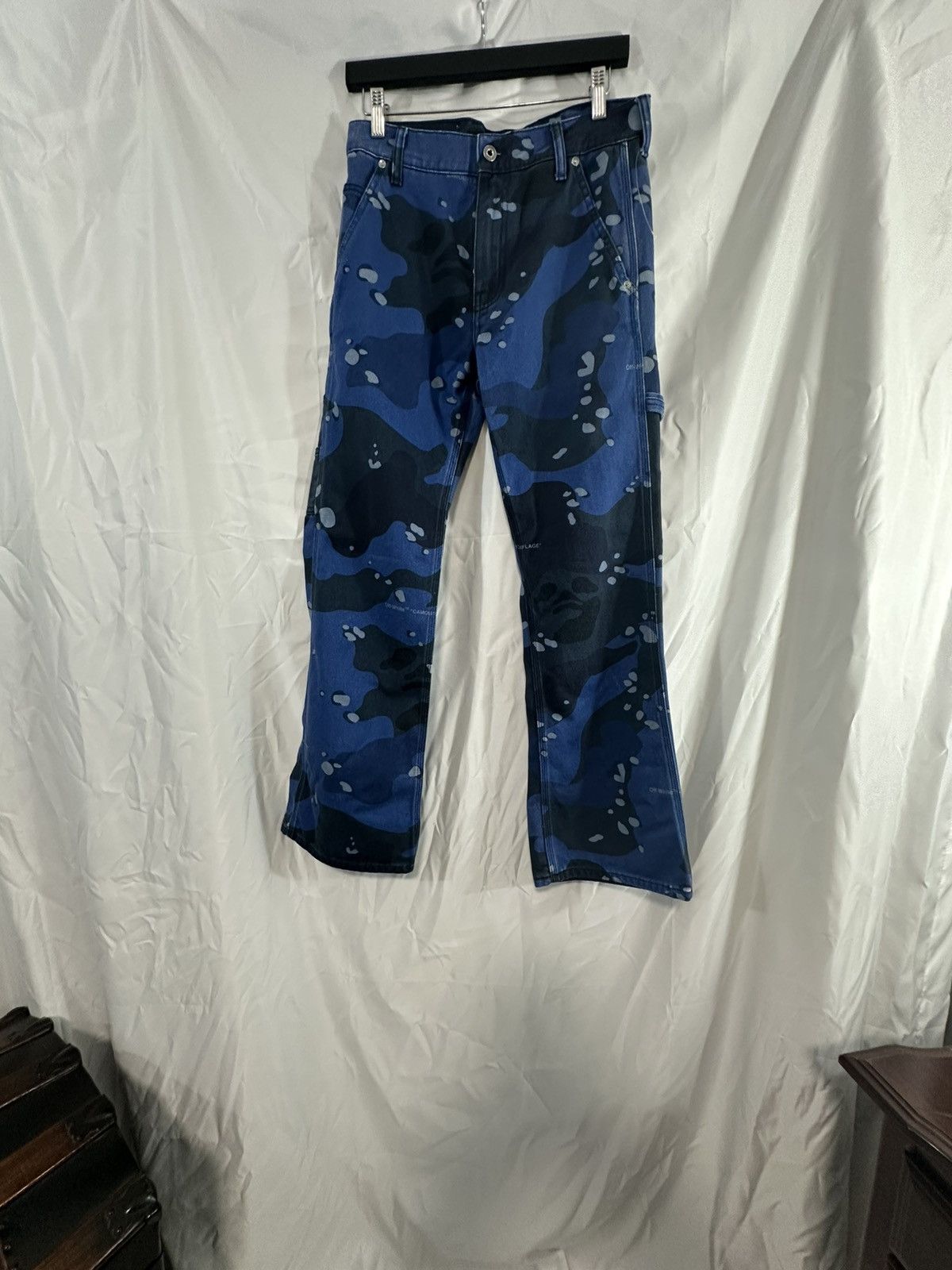 Off-White Camo Blue