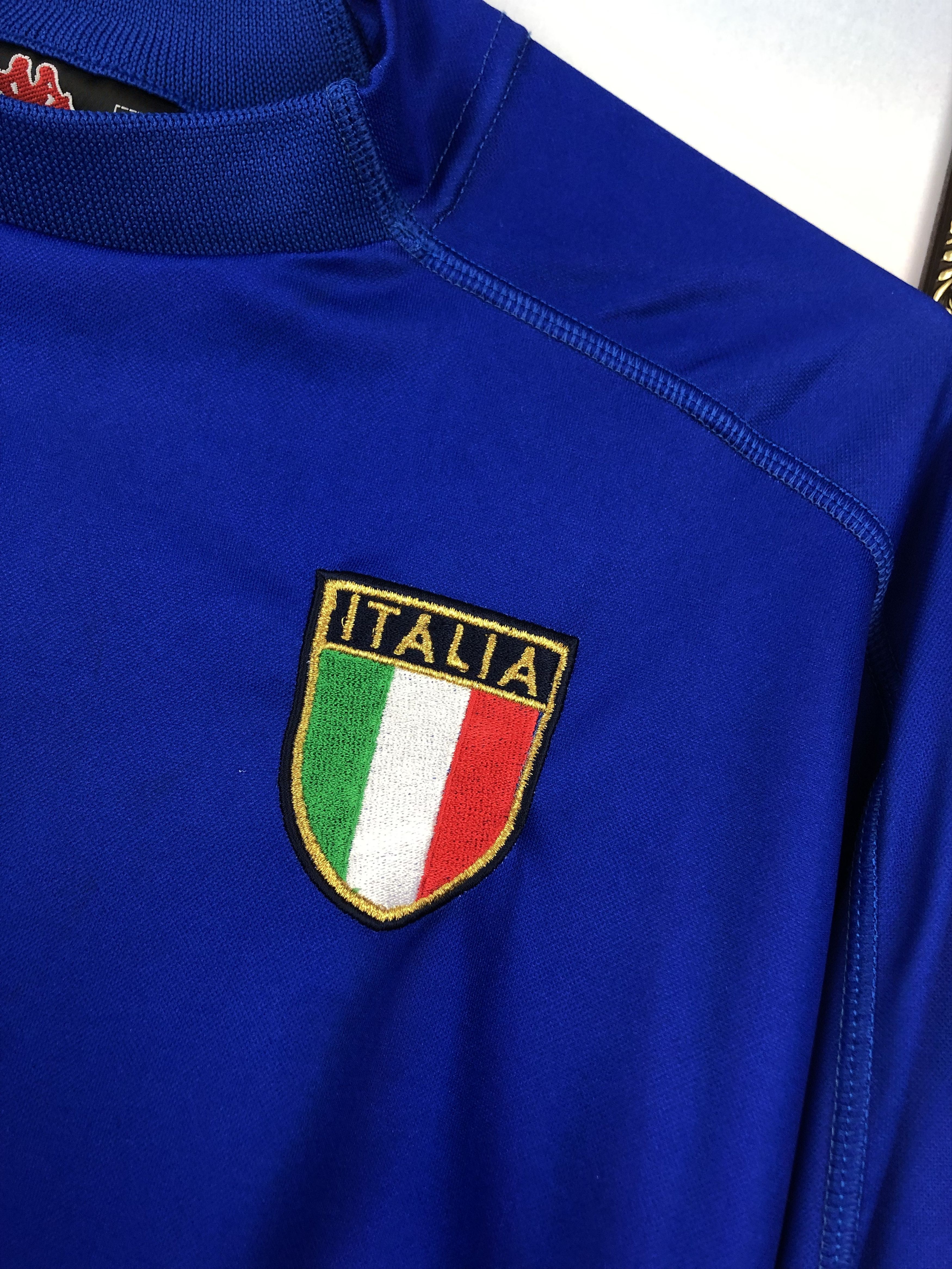 Kappa Italy shirt 1999 Maglia Soccer Long Sleeve Kappa Jersey Size US XL / EU 56 / 4 - 5 Thumbnail