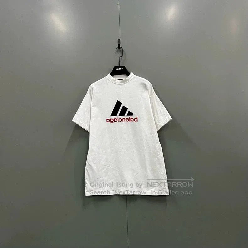Balenciaga Balenciaga x Adidas Logo Embroidery Tee. Size US S / EU 44-46 / 1 - 1 Thumbnail