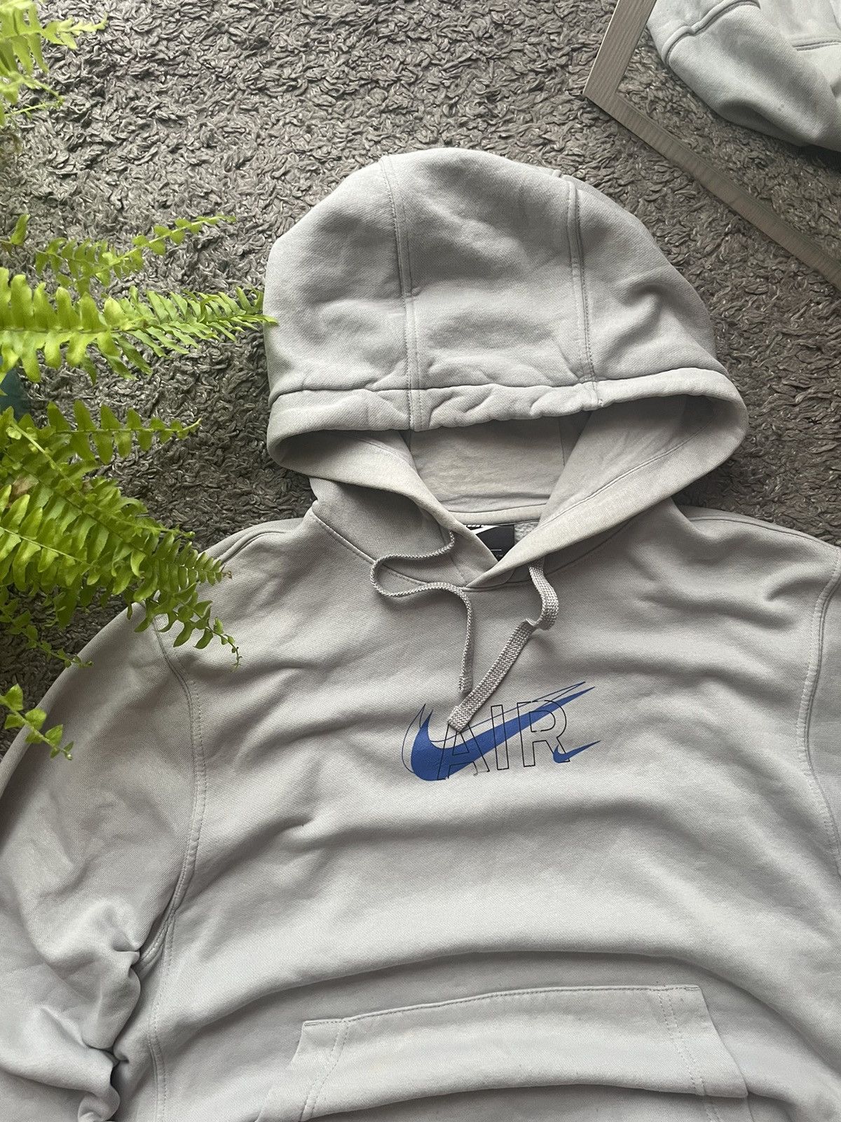 Nike × Vintage Nike Hoodie Streetwear Vintage Big Logo Swoosh Size US S / EU 44-46 / 1 - 13 Thumbnail