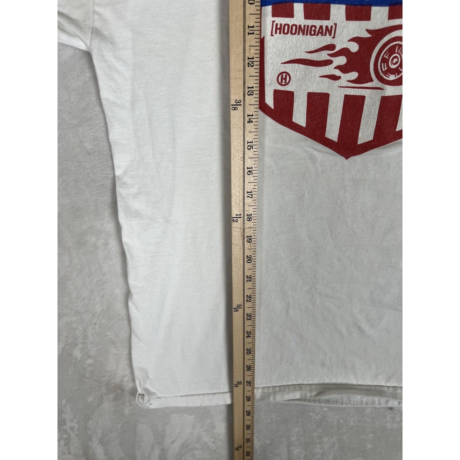 Other Hoonigan Official Tire Slayer T-Shirt Mens Large White Graph Size US L / EU 52-54 / 3 - 5 Thumbnail