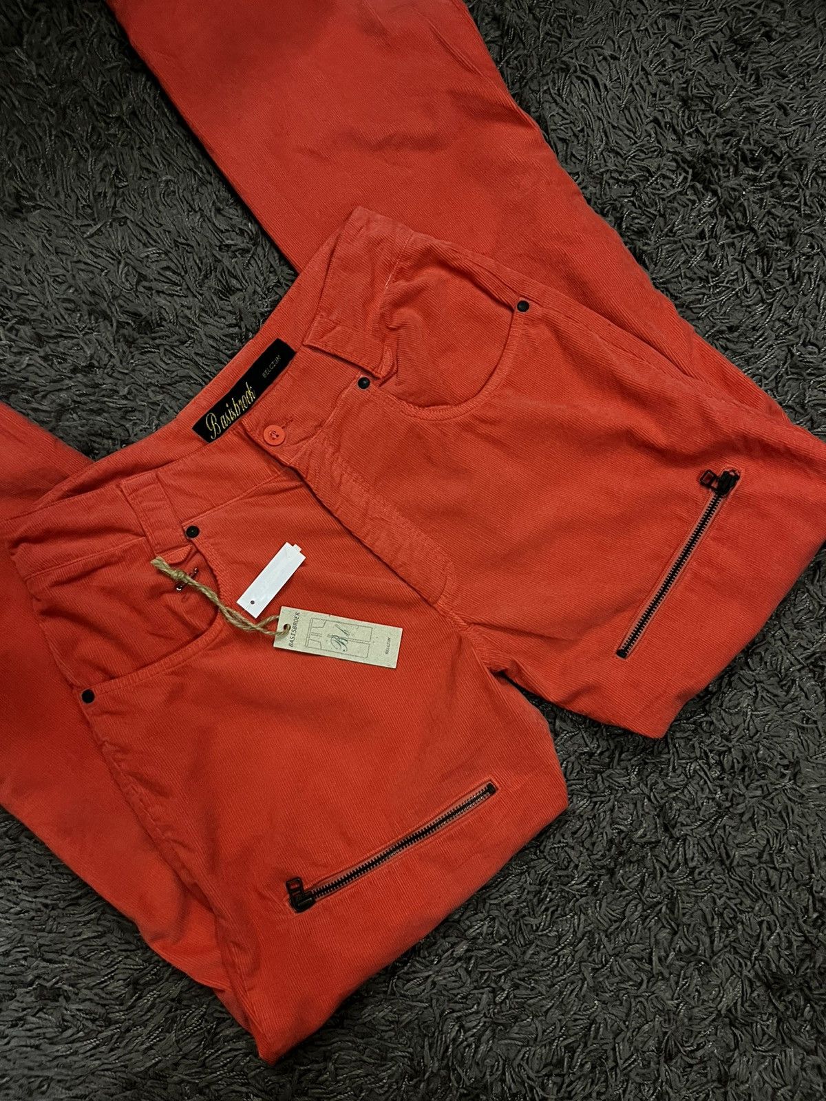 BASISBROEK 2000s NWT corduroy zip-techwear #H4 Size US 29 - 6 Thumbnail