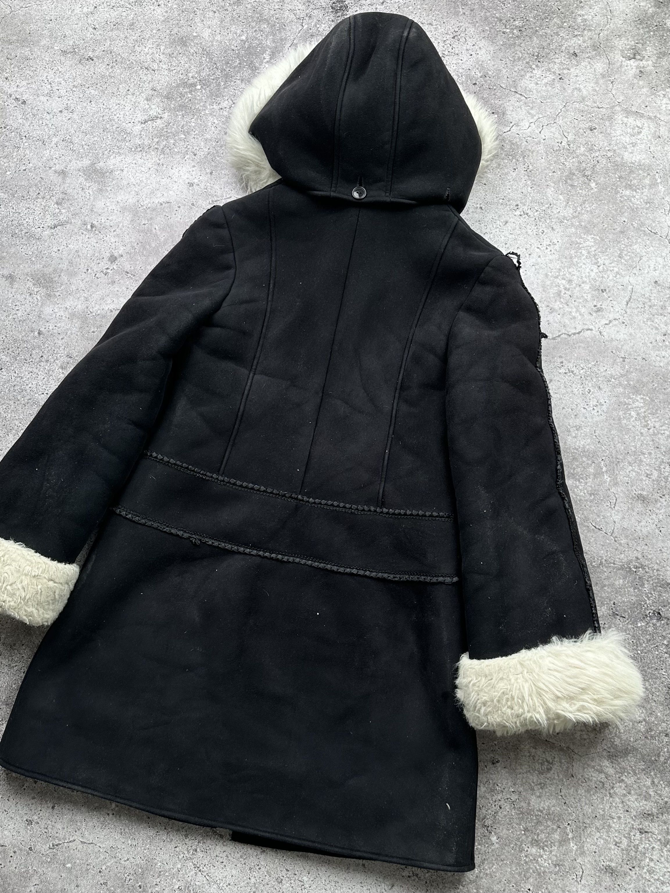 Vintage Vintage Faux Sheepskin Coat C339(V32) Size M / US 6-8 / IT 42-44 - 7 Thumbnail