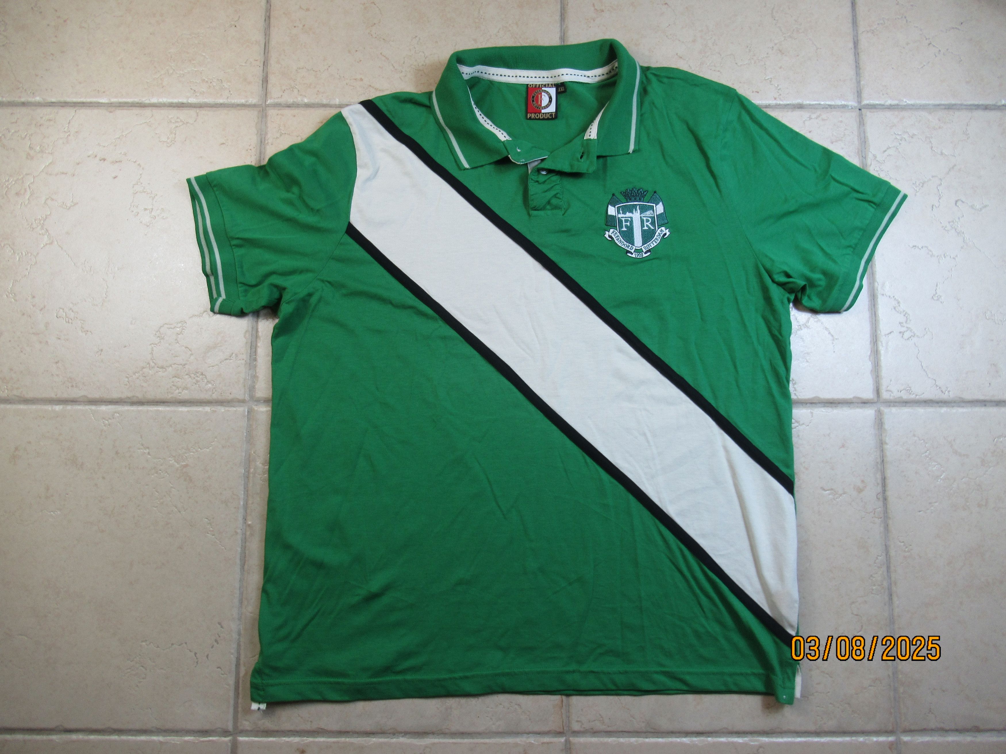 Other Feyenoord Rotterdam green/white polo Size US XXL / EU 58 / 5 - 1 Thumbnail
