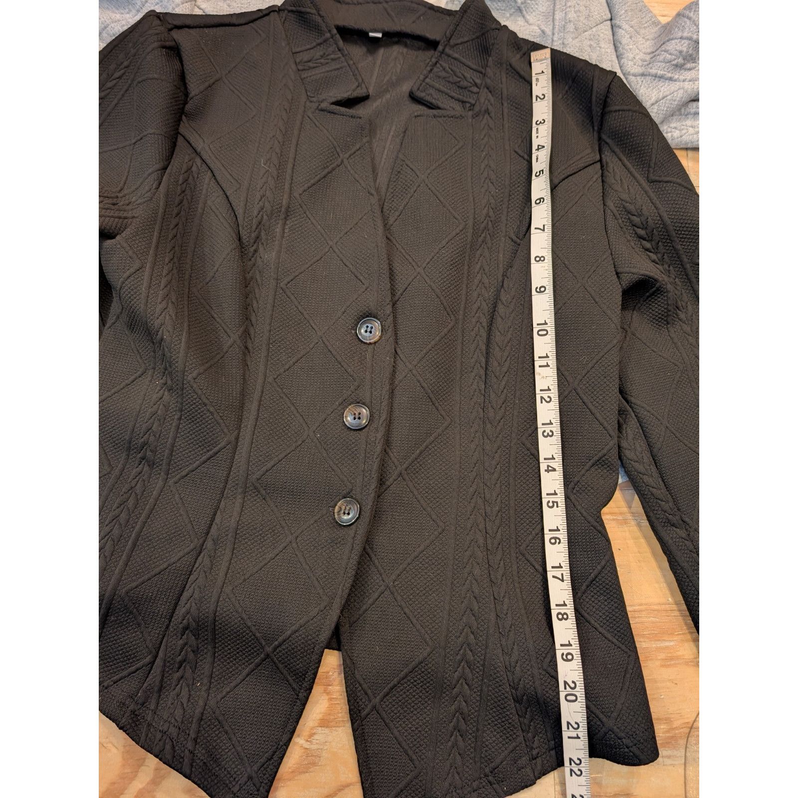 The Unbranded Brand Casual Jackets- 2 Grey Black Waist Jackets Ladies Size Small Size S / US 4 / IT 40 - 4 Thumbnail