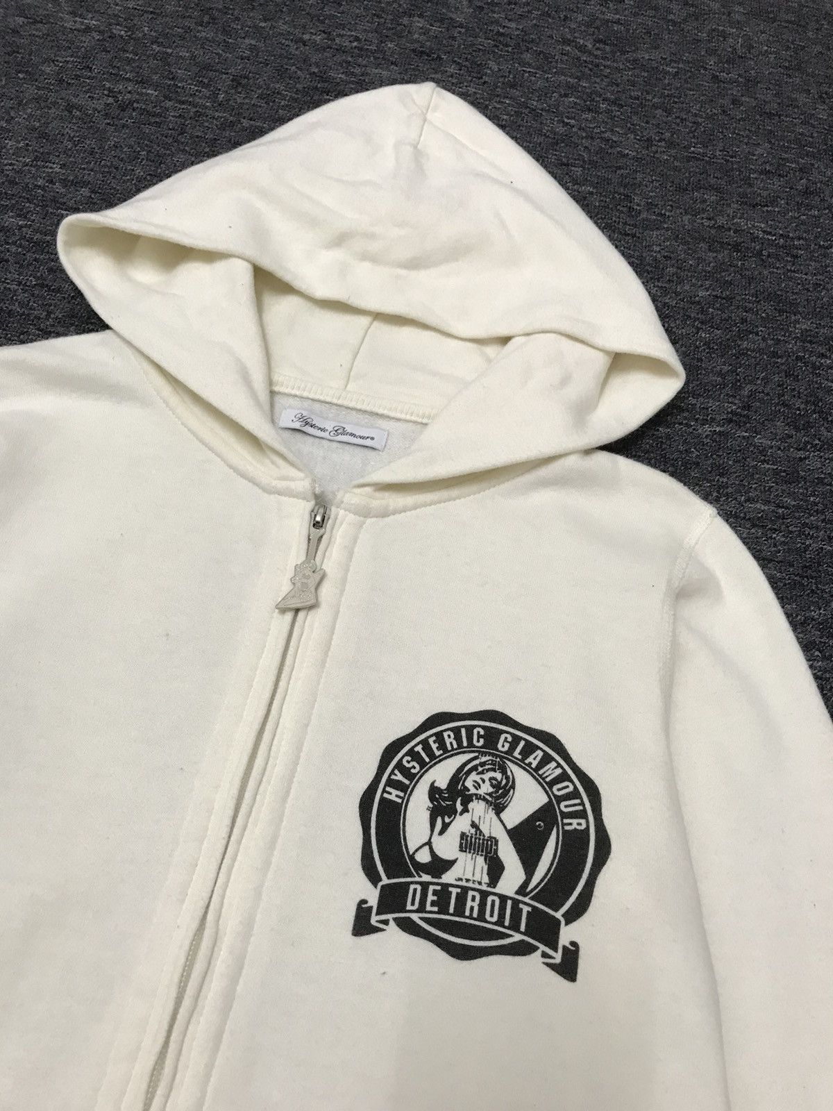 Hysteric Glamour × Japanese Brand × Vintage Vintage Hysteric Glamour Detroit Long Hoodie Jacket Size US M / EU 48-50 / 2 - 6 Thumbnail