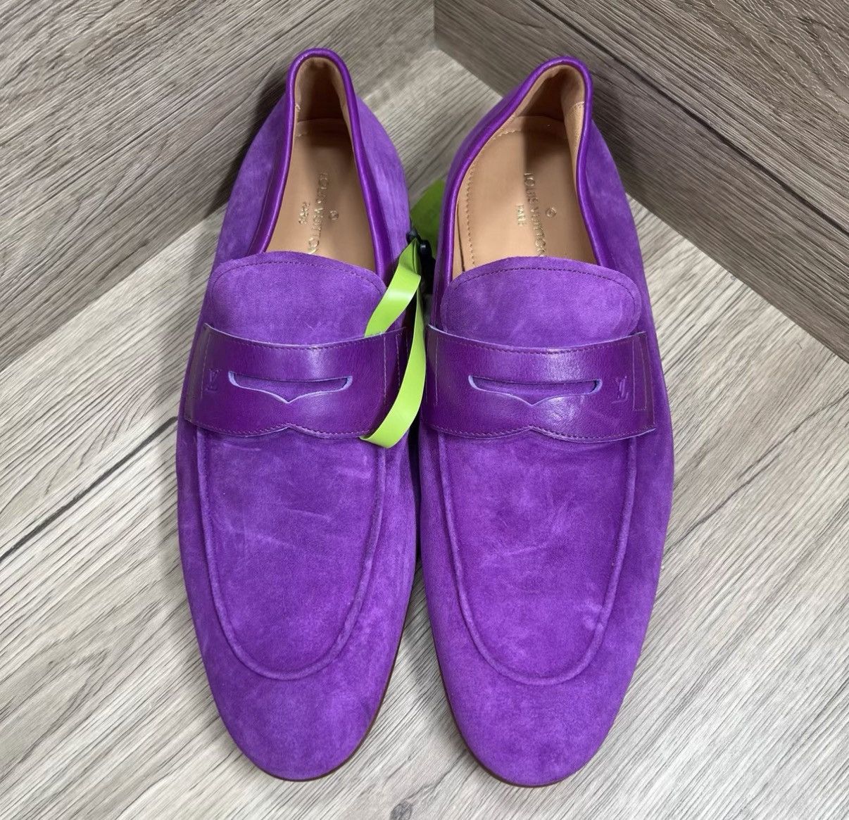Louis Vuitton Louis Vuitton Glove Purple Loafers J41 Size US 8 / EU 41 - 5 Thumbnail