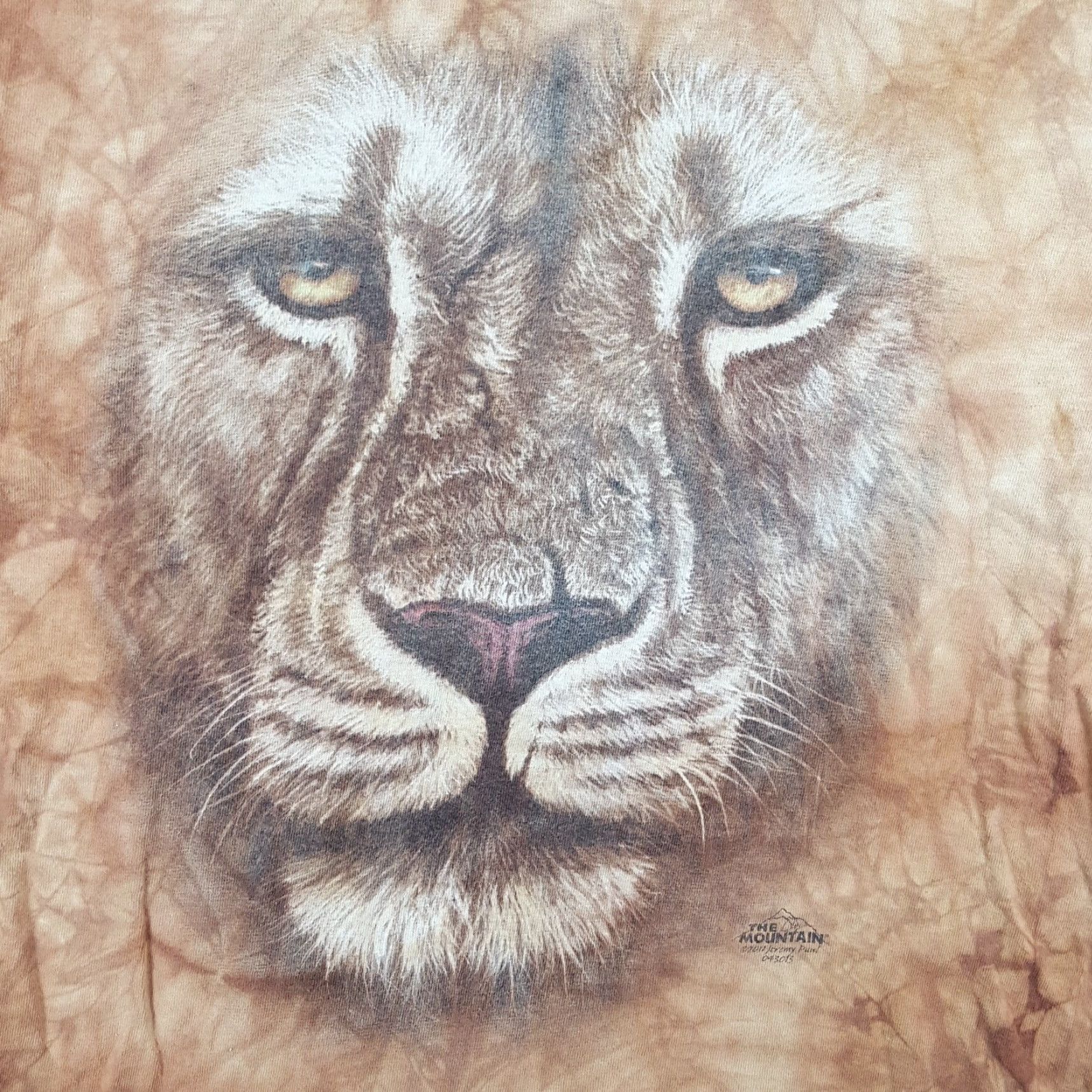 The Mountain VINTAGE The Mountain Lion Brown T-Shirt XL Athletic Casual Nature Animal 90s Womens Size XL / US 12-14 / IT 48-50 - 2 Thumbnail