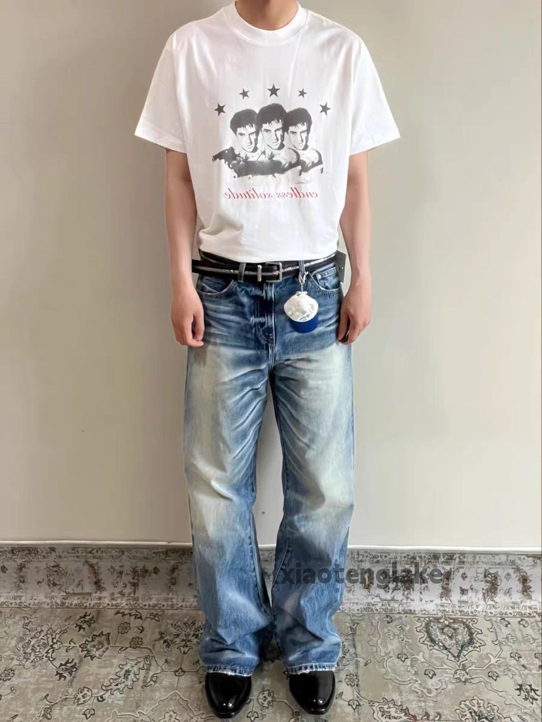 Jean xtl vintage washed faded cleanfit yuppie bootcut jeans Size US 36 / EU 52 - 5 Thumbnail