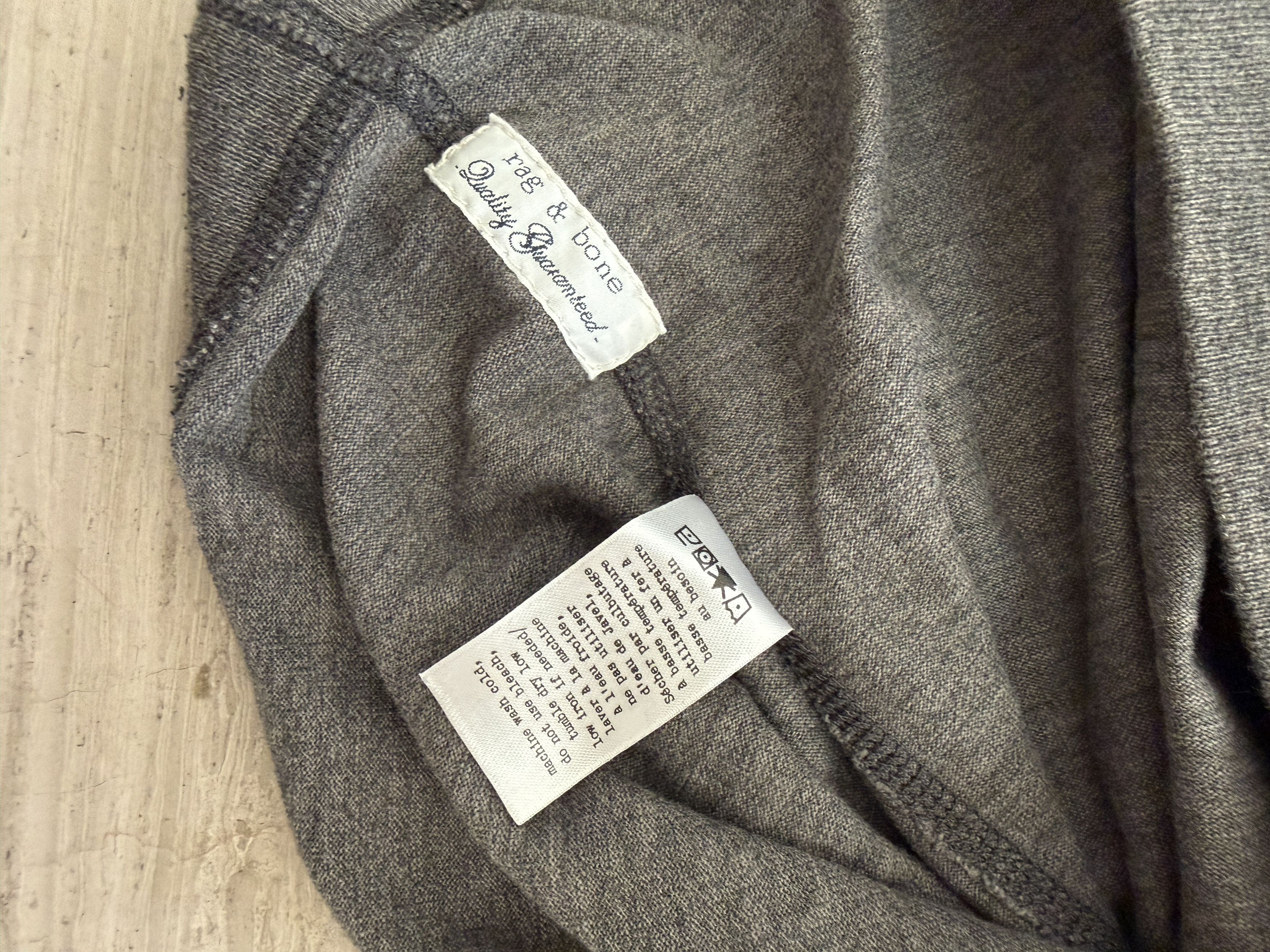 Rag & Bone Rag & Bone Cotton Baseball Longsleeve Tee Size US XS / EU 42 / 0 - 5 Thumbnail