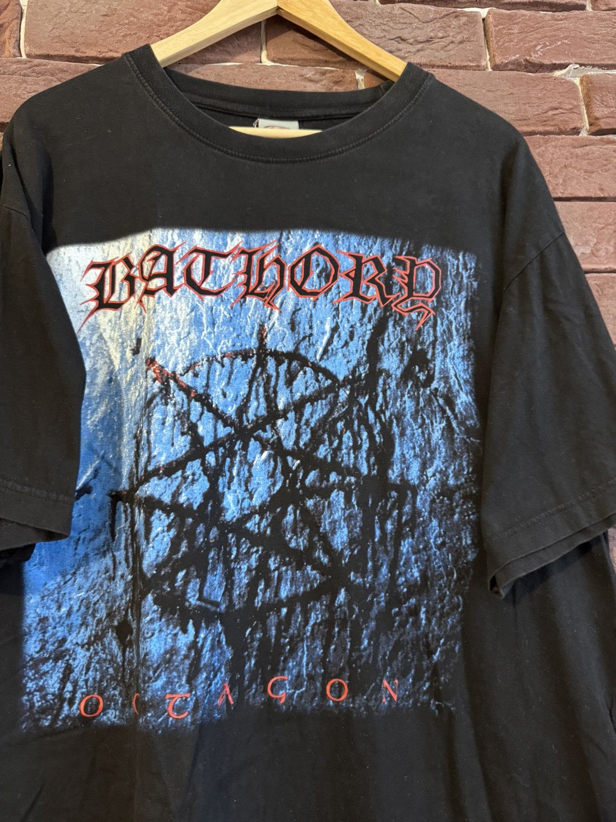 Band Tees Bathory Octagon Vintage 00s Black Metal Band Tee Death XL Size US XL / EU 56 / 4 - 3 Thumbnail