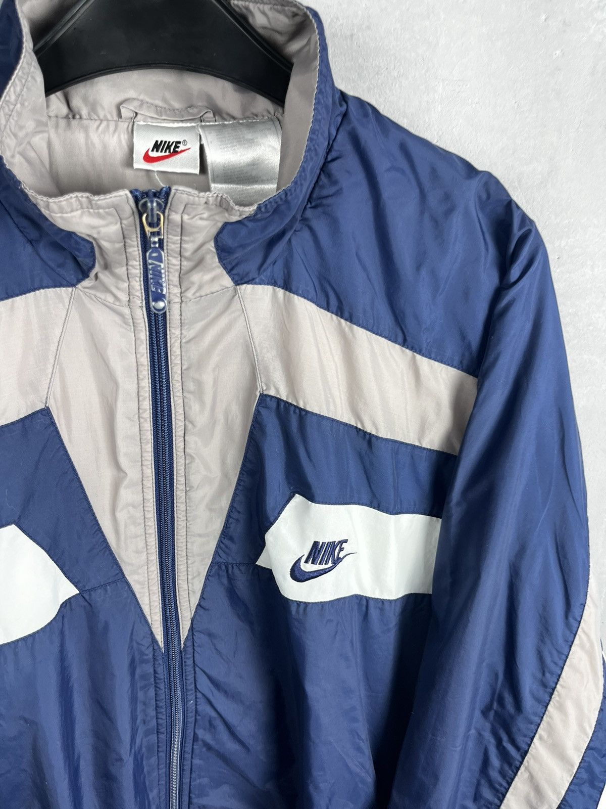 Nike × Vintage NIKE VINTAGE OVERSIZE DRIL TRACK SUIT Y2k Size US L / EU 52-54 / 3 - 3 Thumbnail